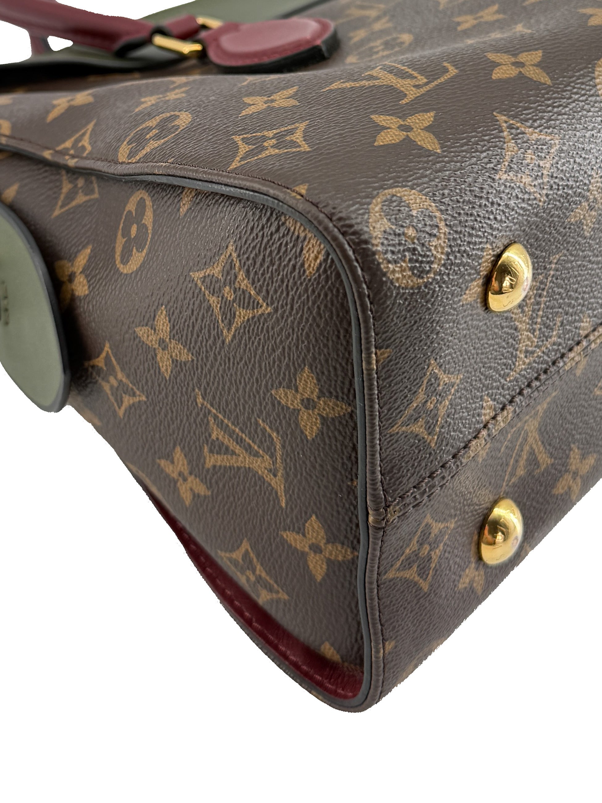 Louis Vuitton monogram green, burgundy Tuileries AA2128
