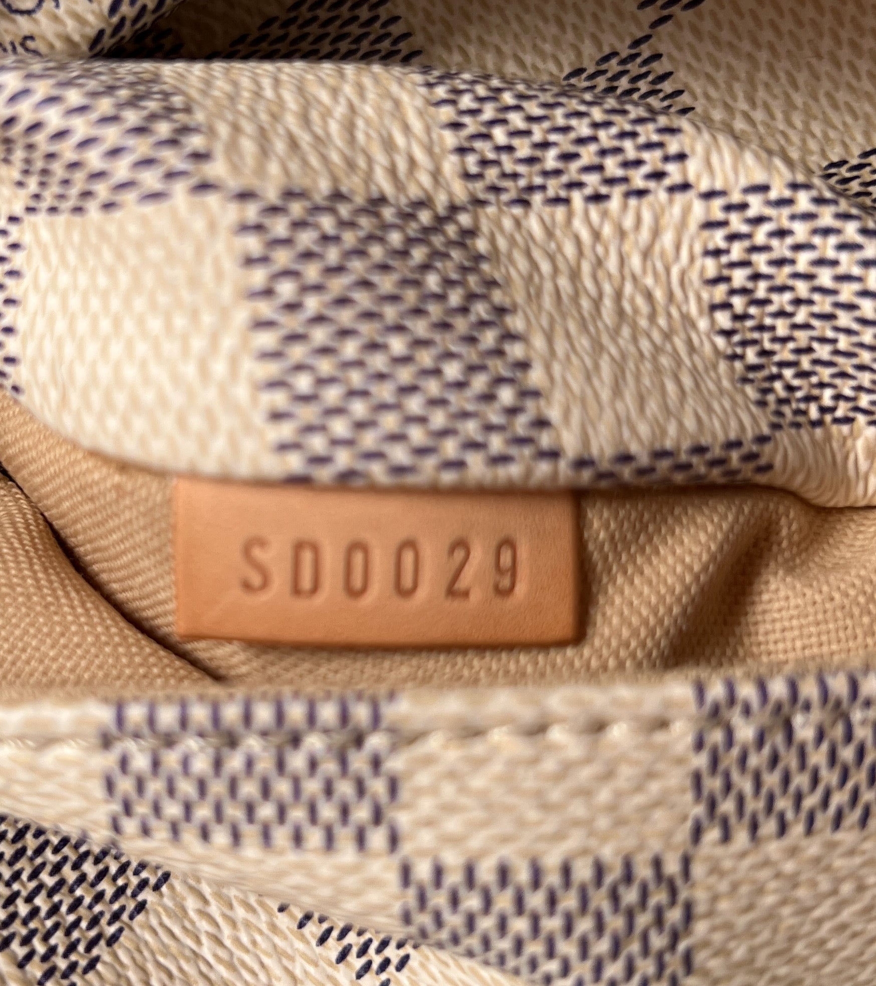 Louis Vuitton damier azur totally GM tote