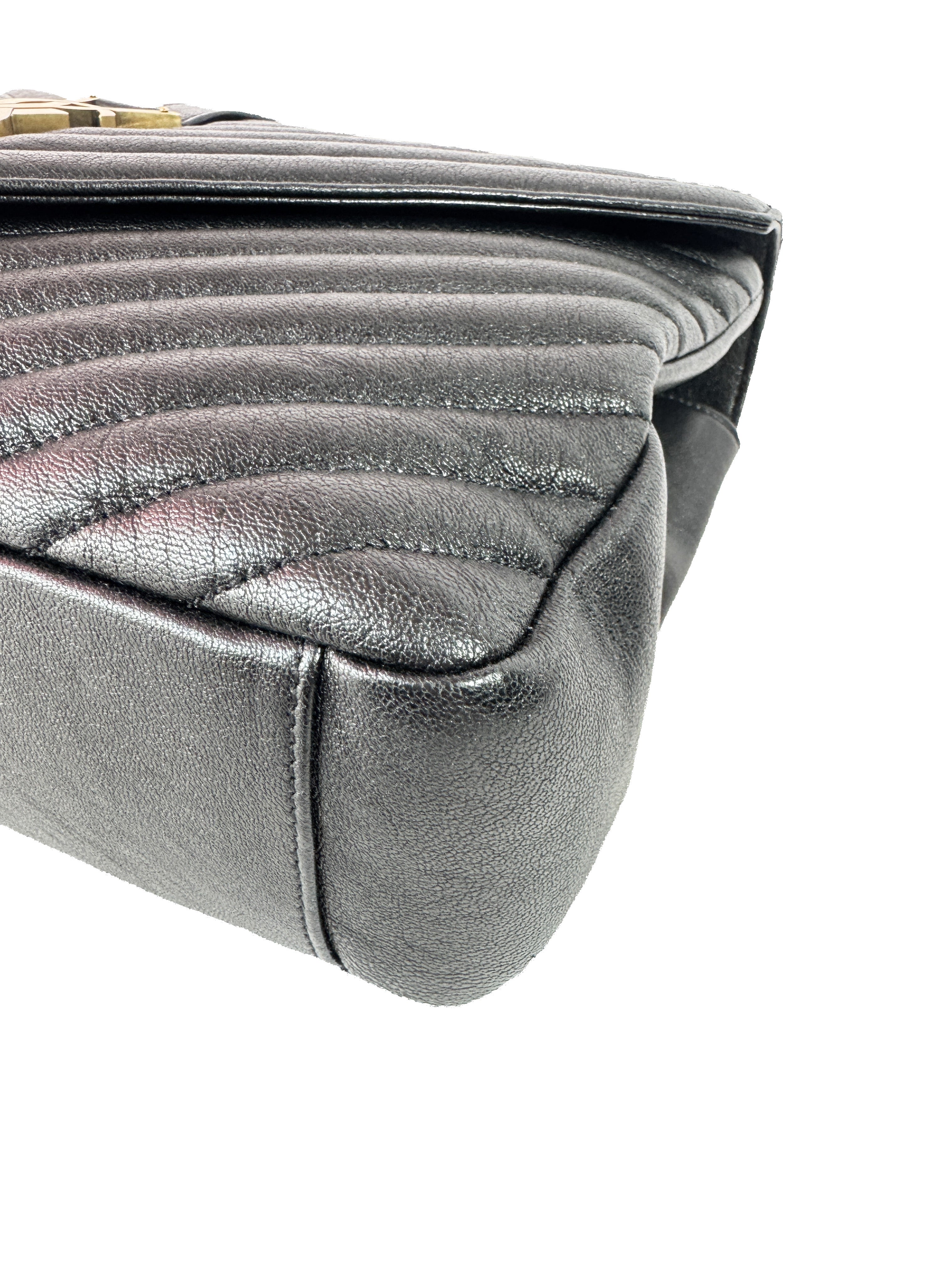 Saint Laurent black large College bag TCT600278-0522