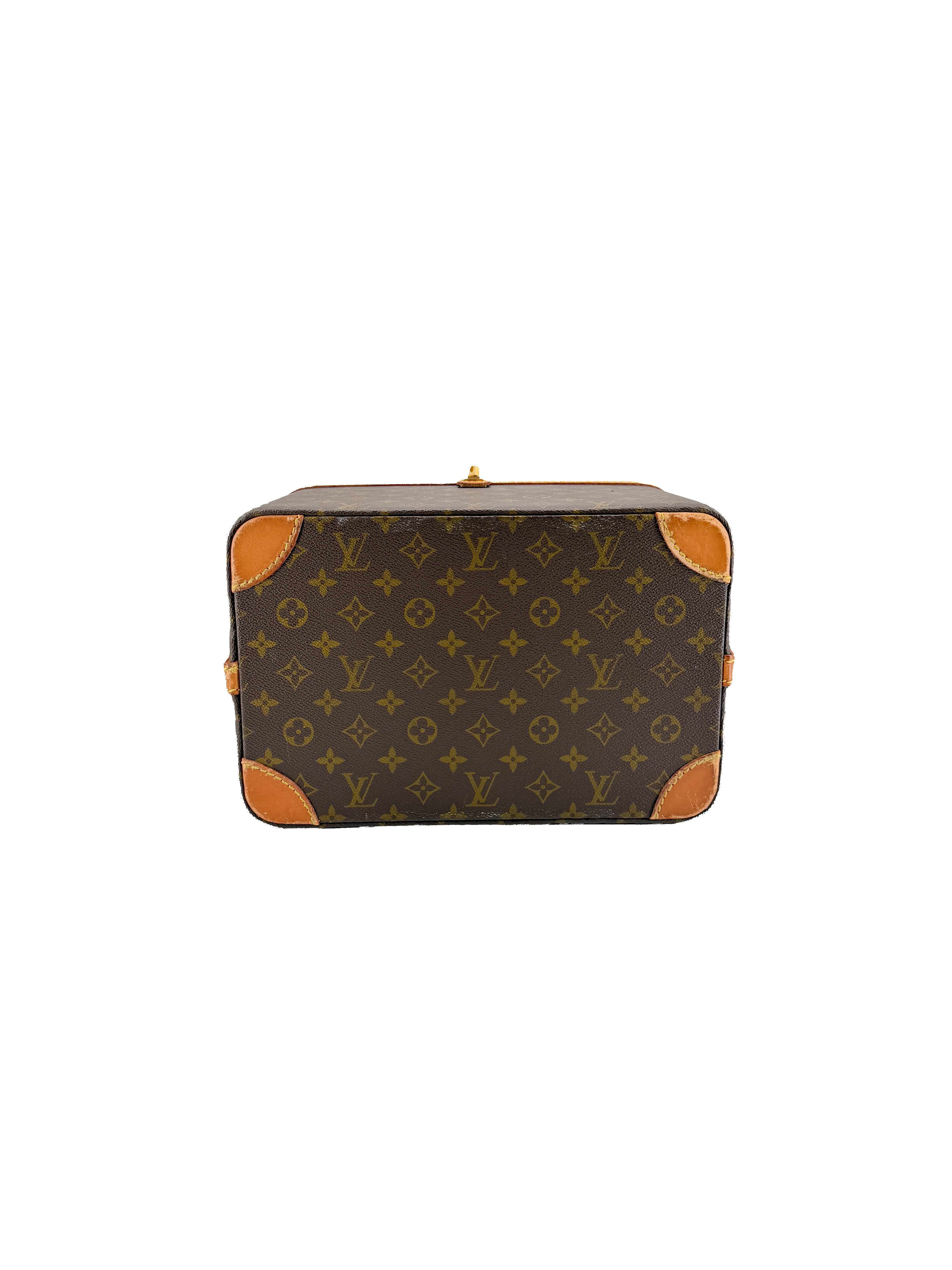 Louis Vuitton monogram vintage Train case