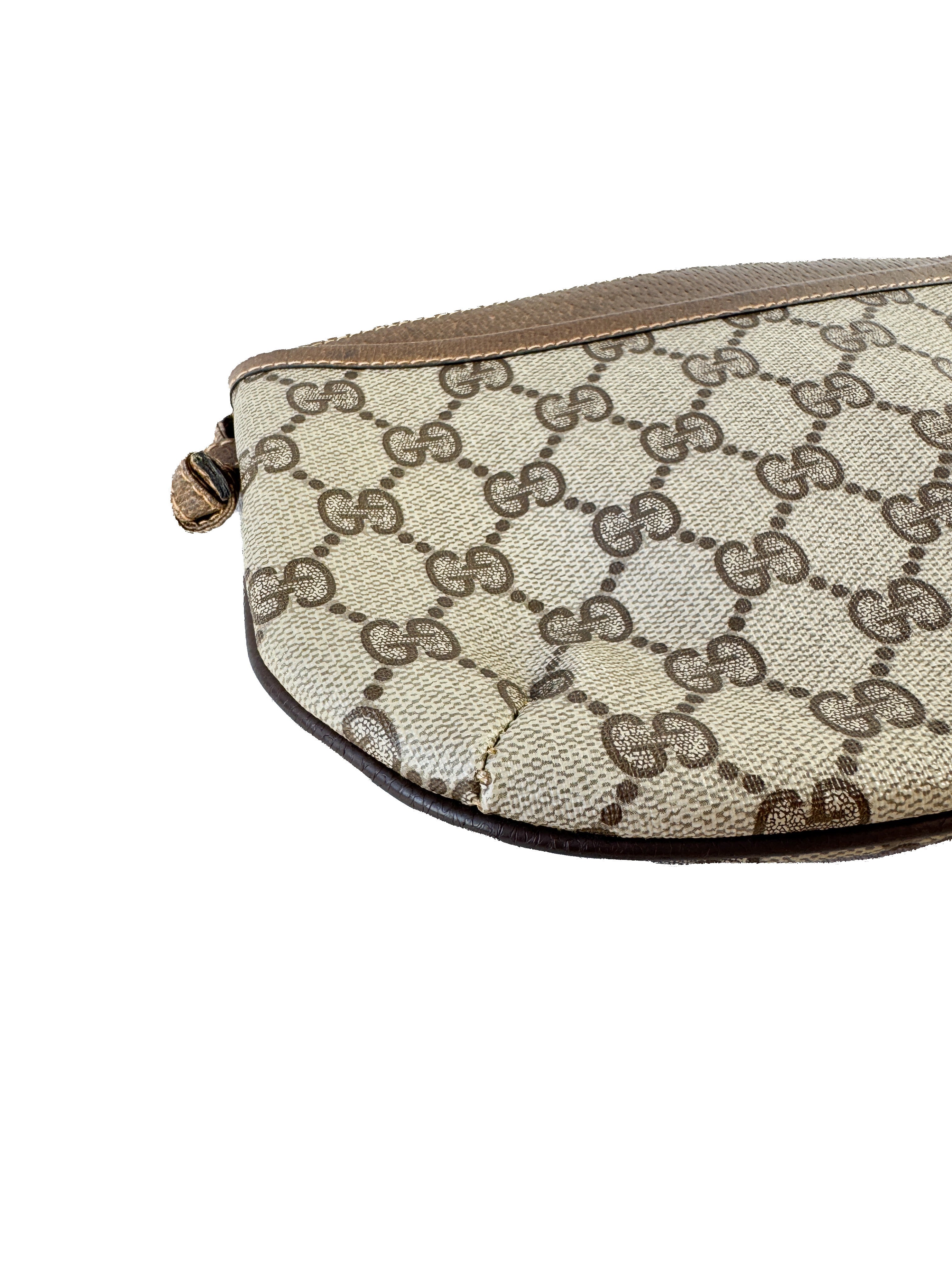 Gucci brown vintage GG crossbody 90402020