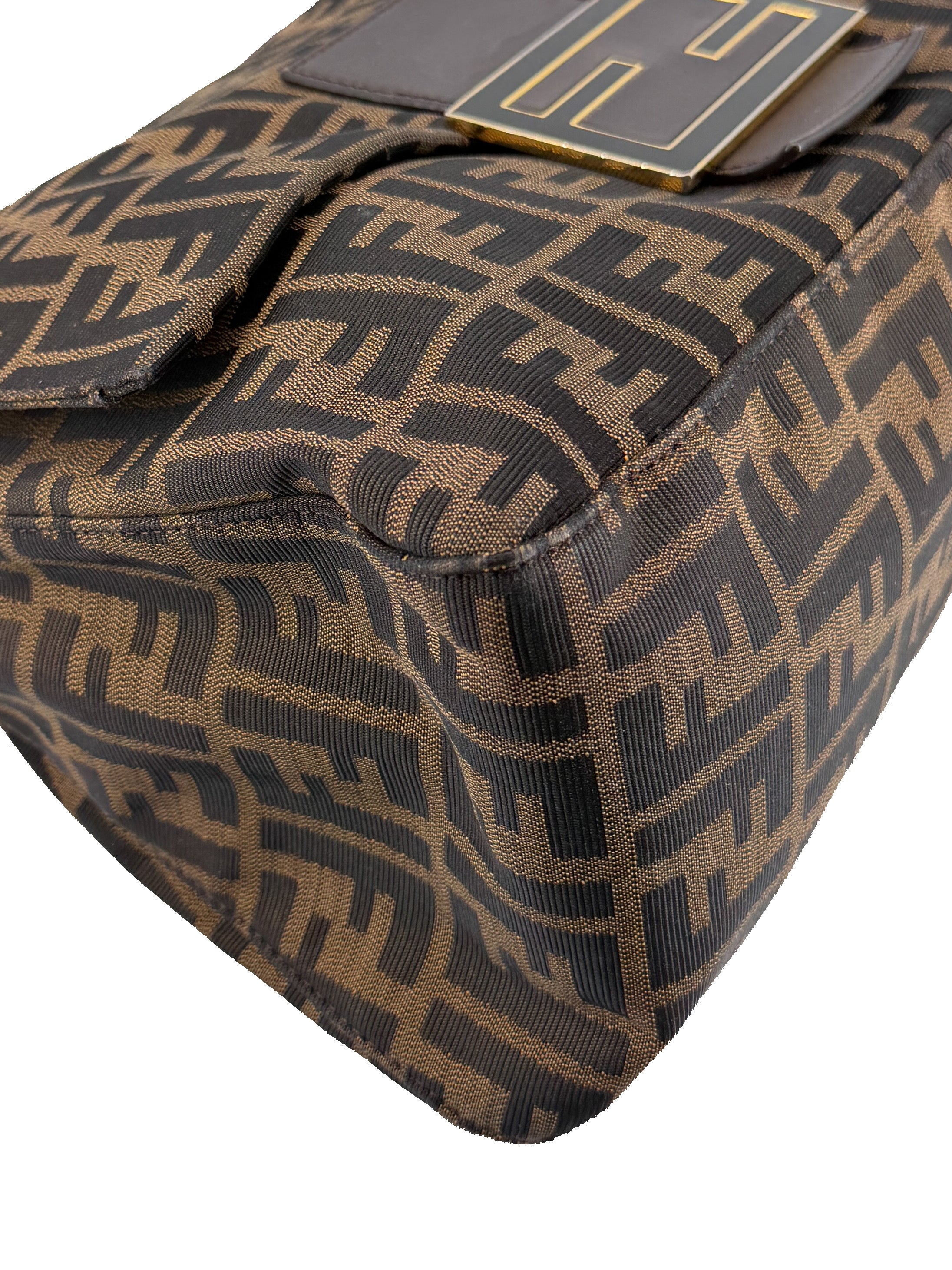 Fendi Zucchino brown Mama Forever shoulder bag 8BR638-G1E 138-2308