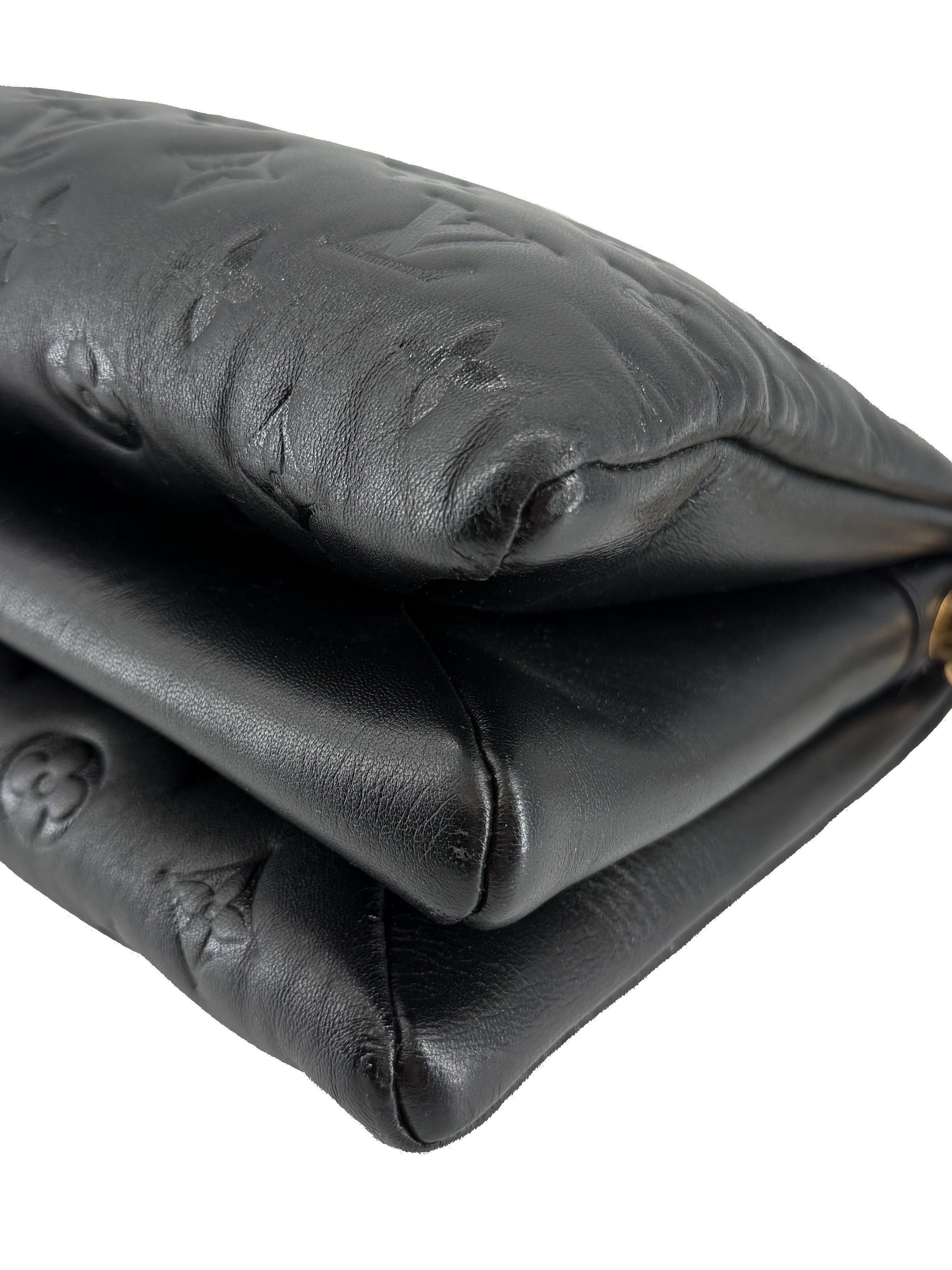 Louis Vuitton Coussin Bag Monogram Embossed Lambskin PM NFC