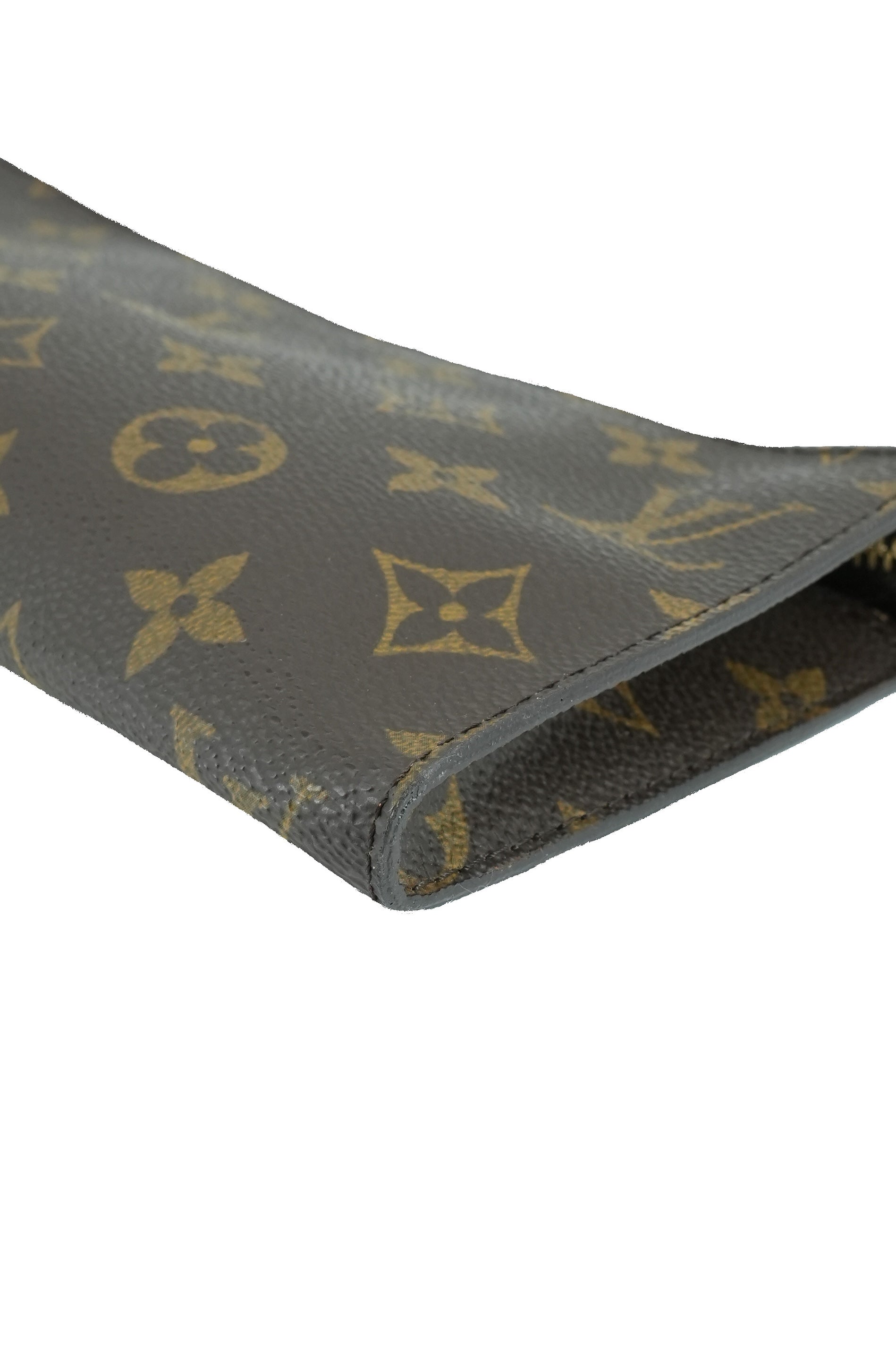 Louis Vuitton brown monogram bucket pouch FL1001