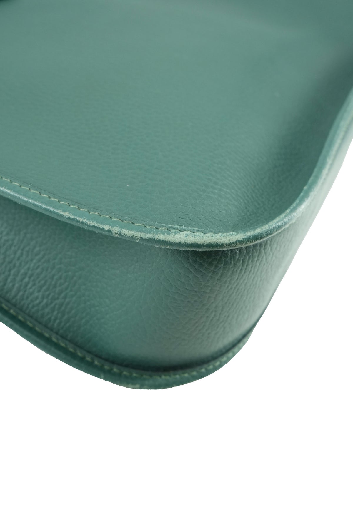 Hermès dark green Evelyne I GM Courchevel (Y)