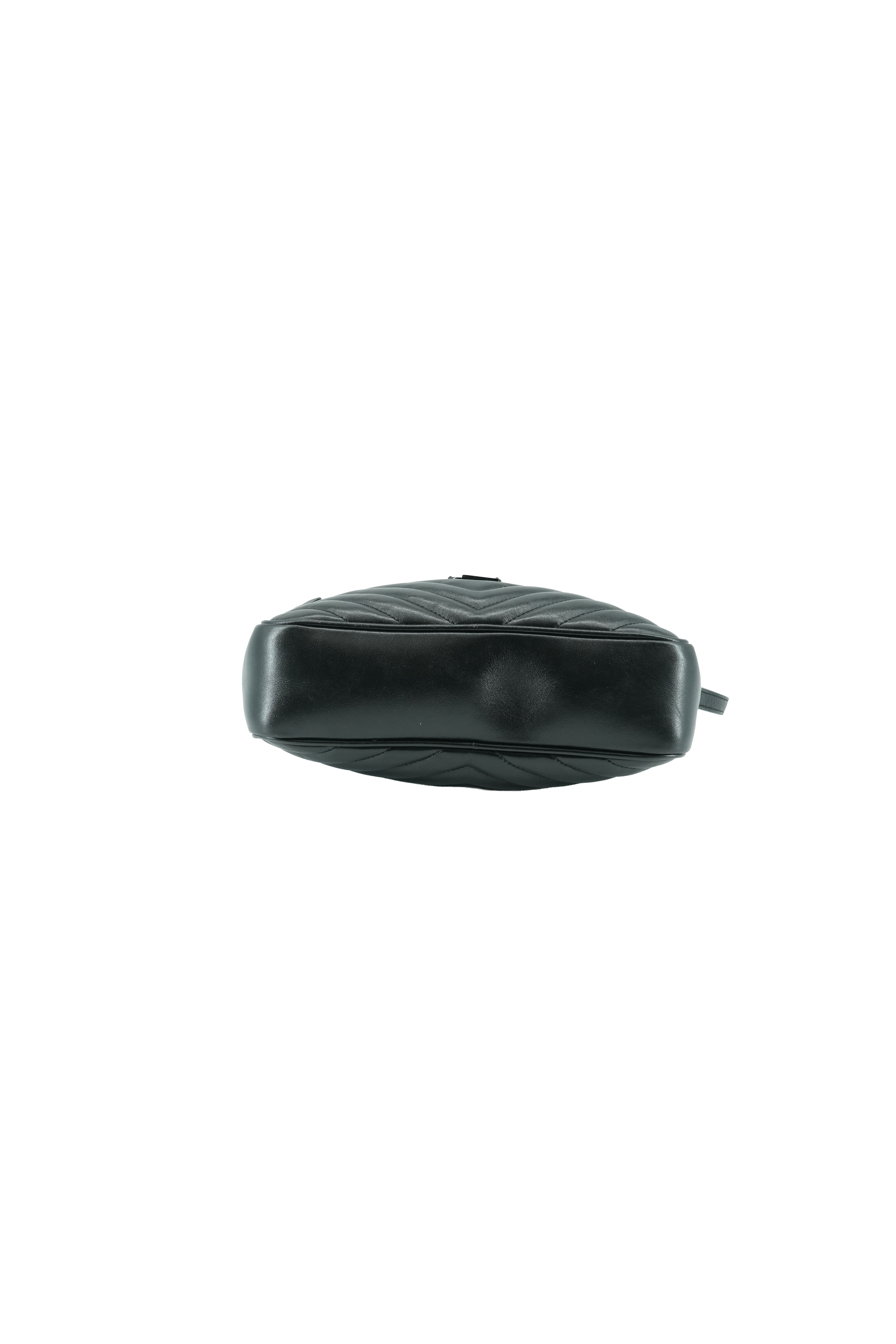 Saint Laurent black Lou Camera bag GUE574494-0419
