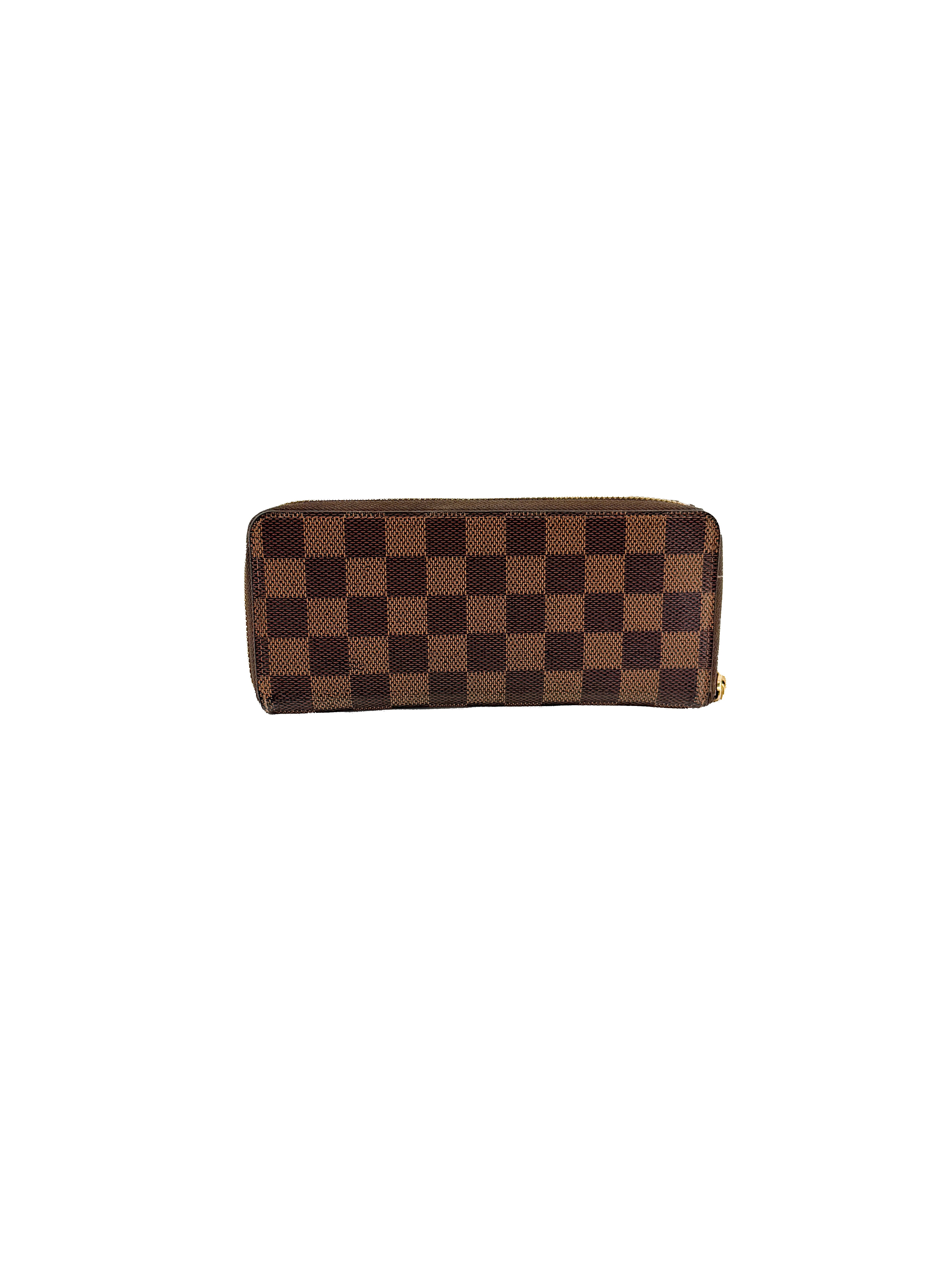 Louis Vuitton damier ebene Clemence wallet SF0281