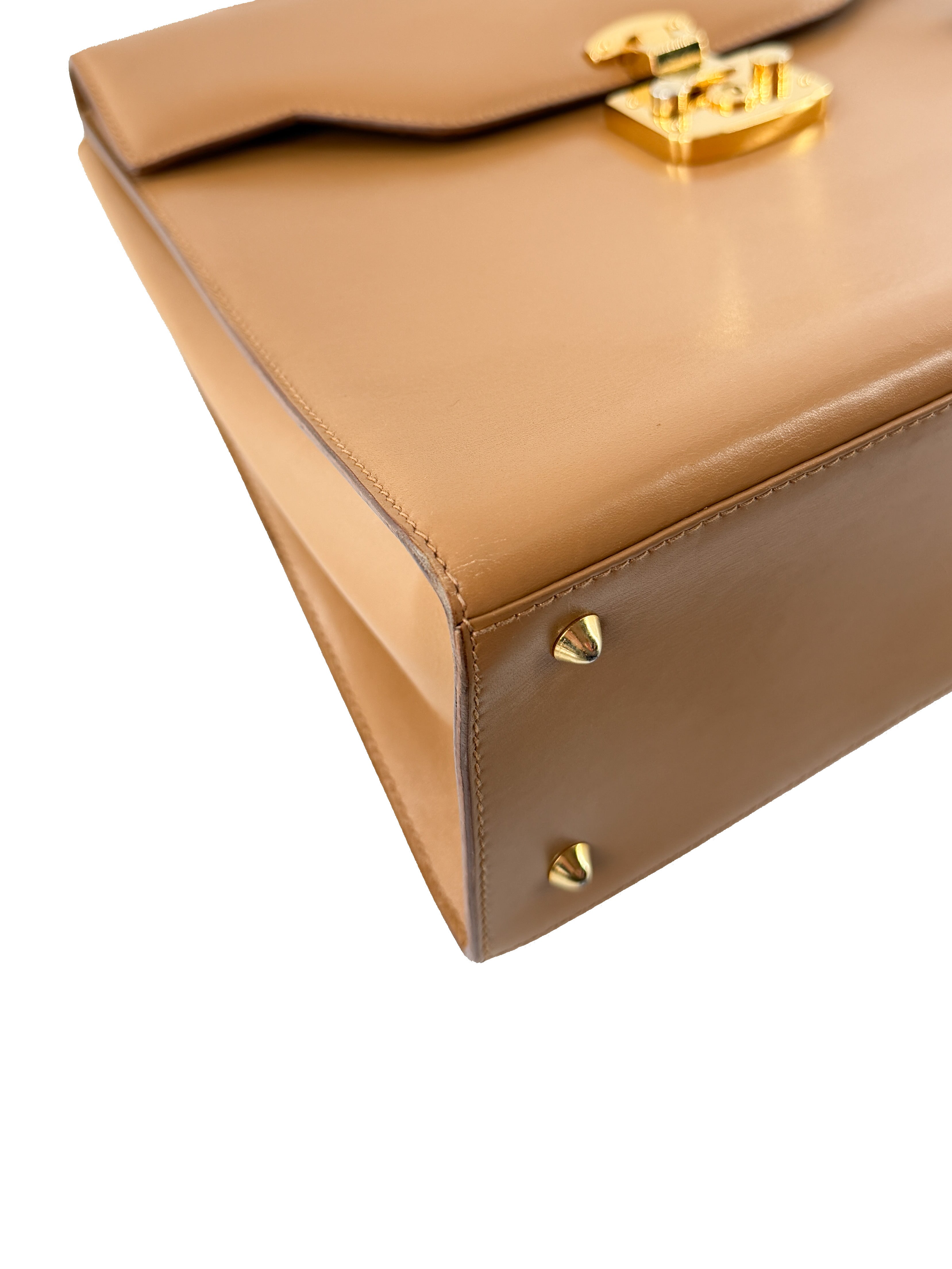 Gucci brown leather vintage Lady Lock large 000/256/0192