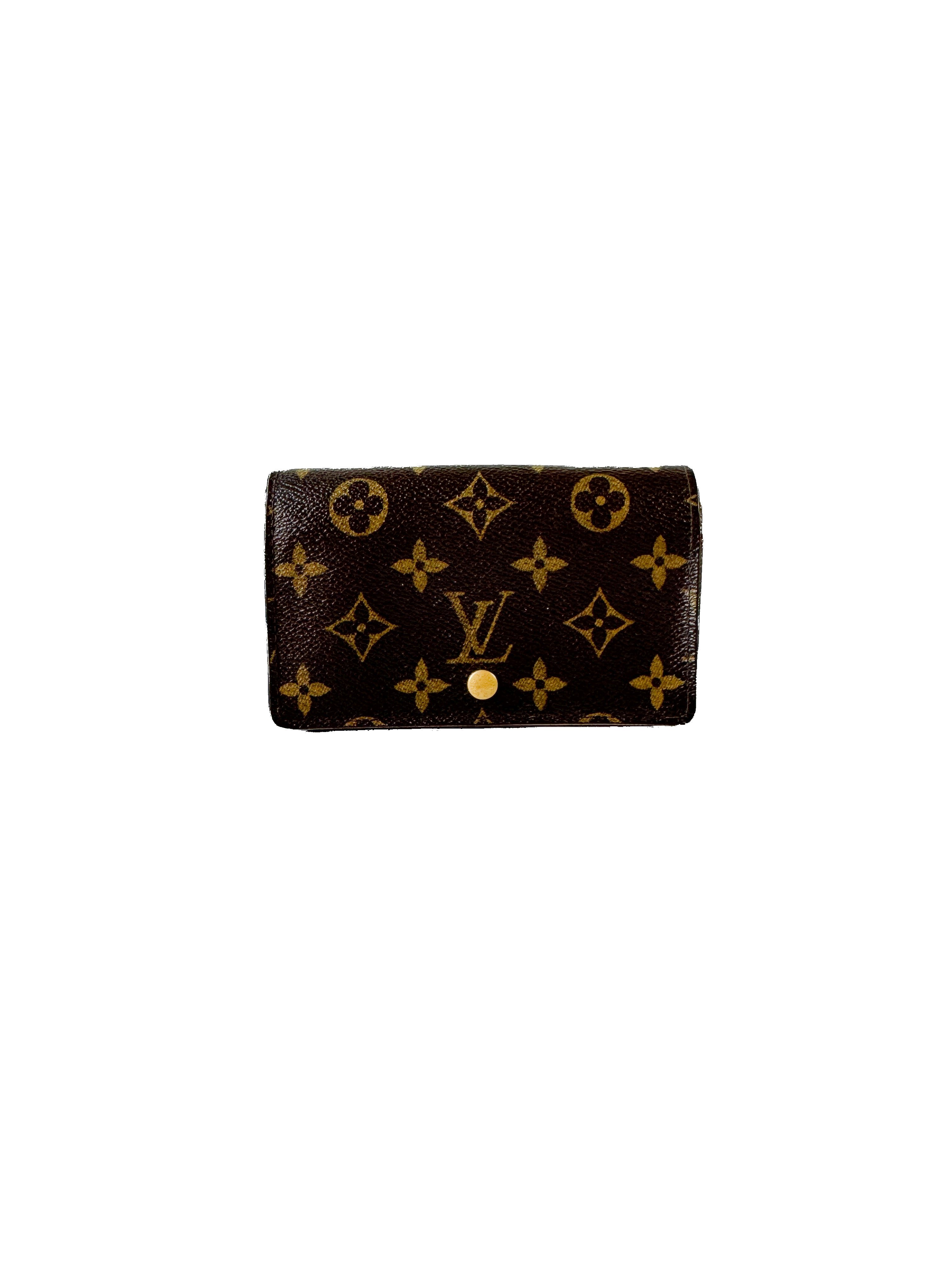 Louis Vuitton porte monnaie billets tresor monogram wallet SP1014