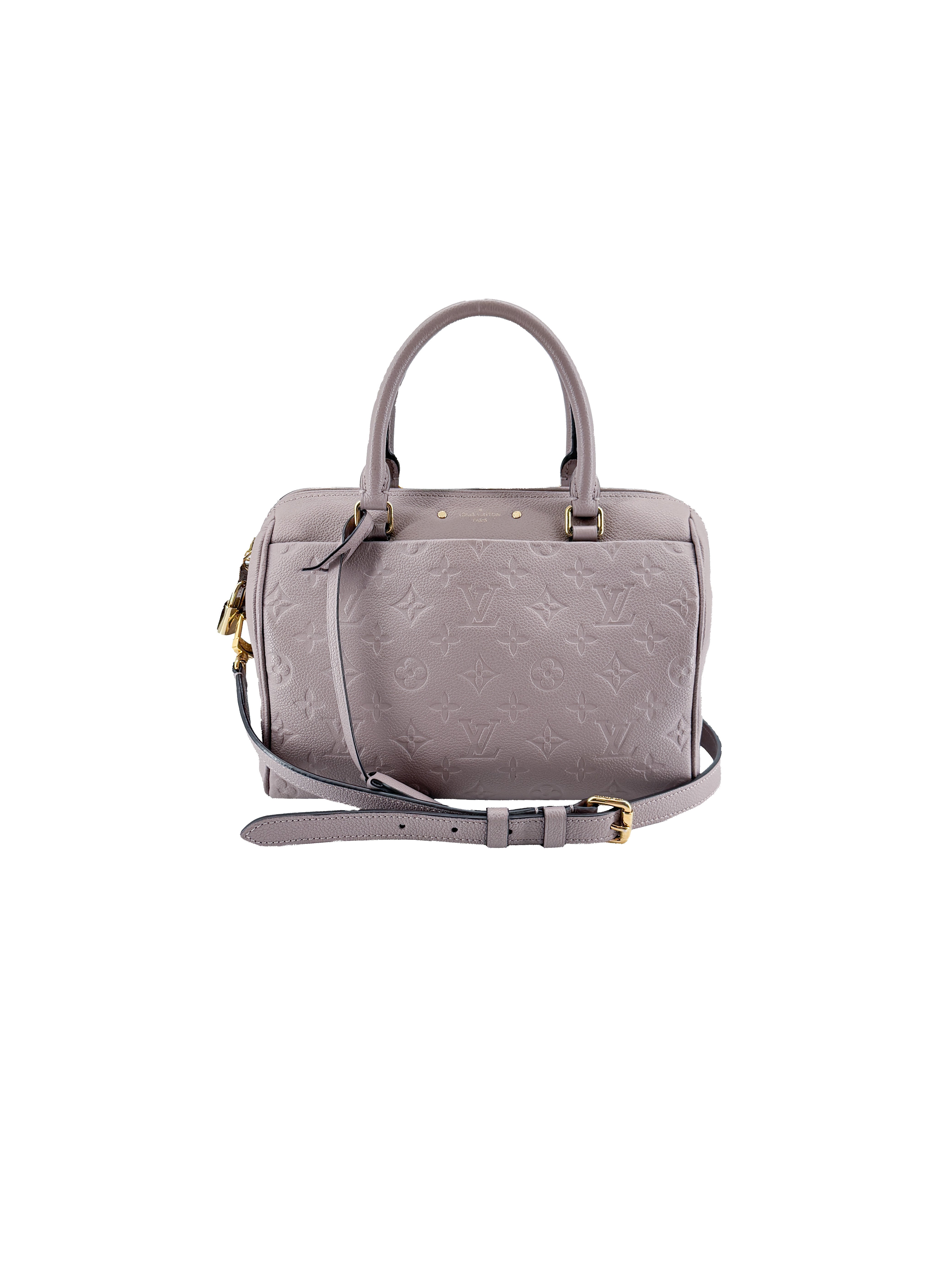 Louis Vuitton empreinte monogram Speedy 25 Mastic AR2186