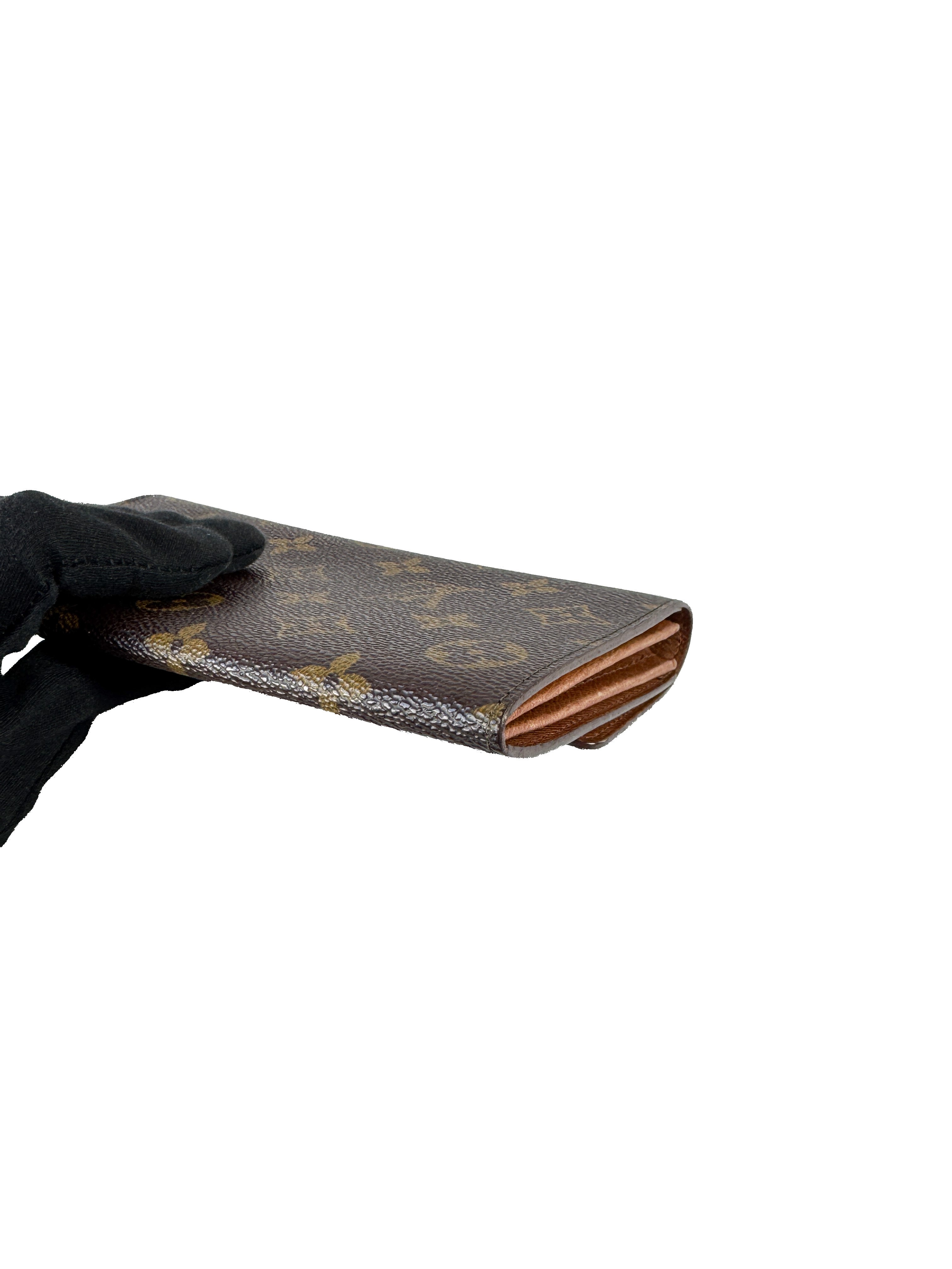 Louis Vuitton monogram vintage Sarah wallet AN1901