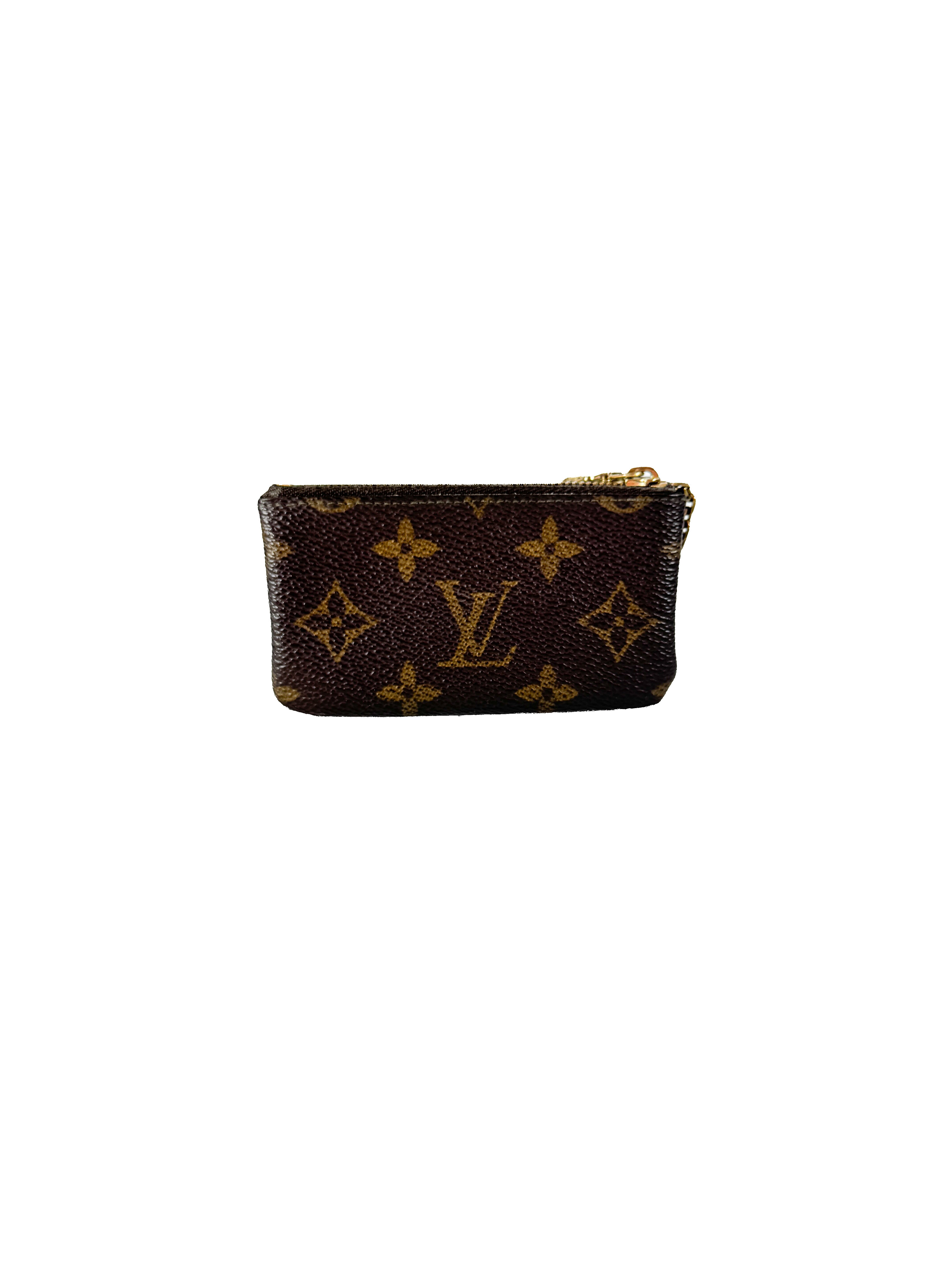 Louis Vuitton monogram key cles pouch ET0044