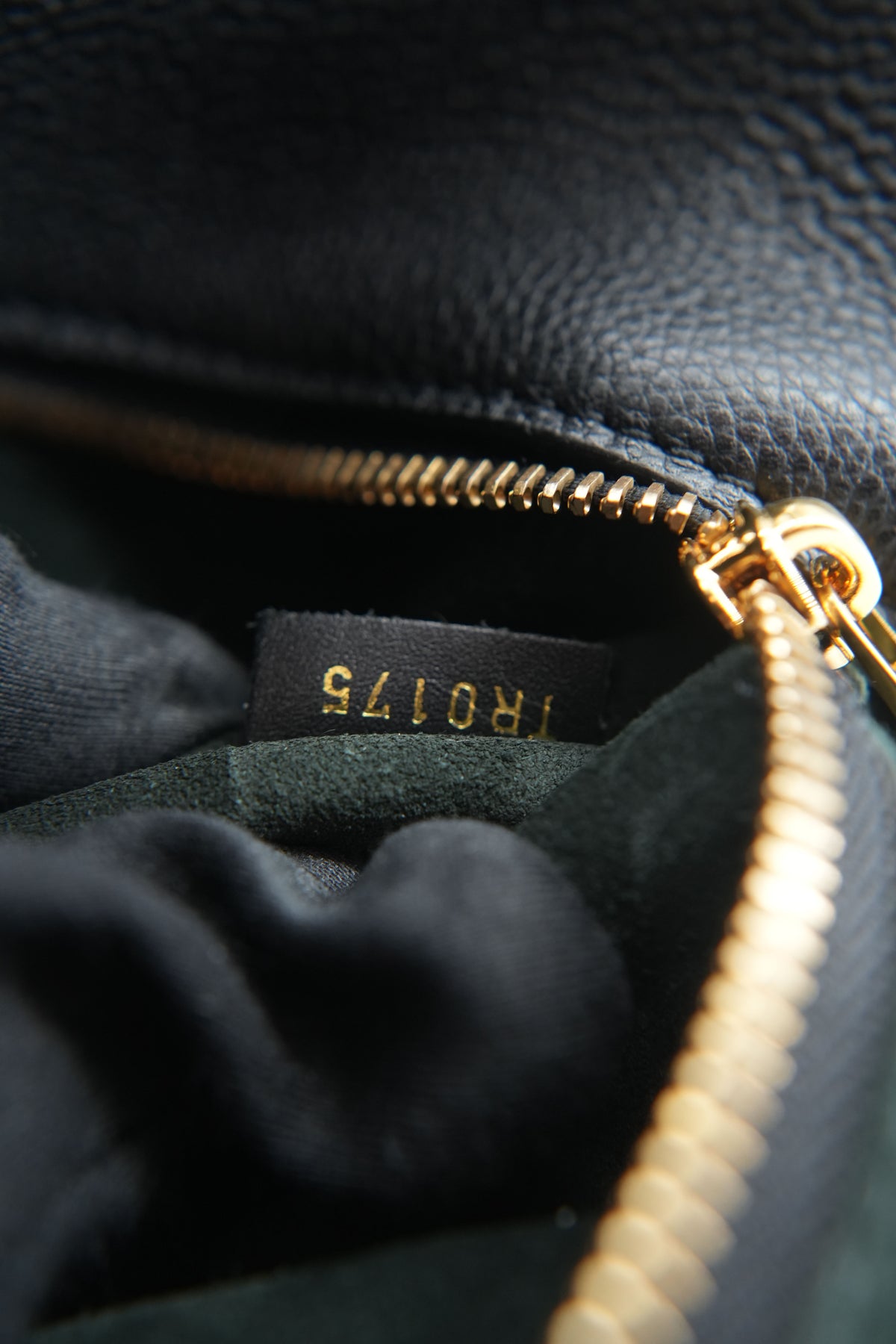 Louis Vuitton monogram black W tote PM TR0175