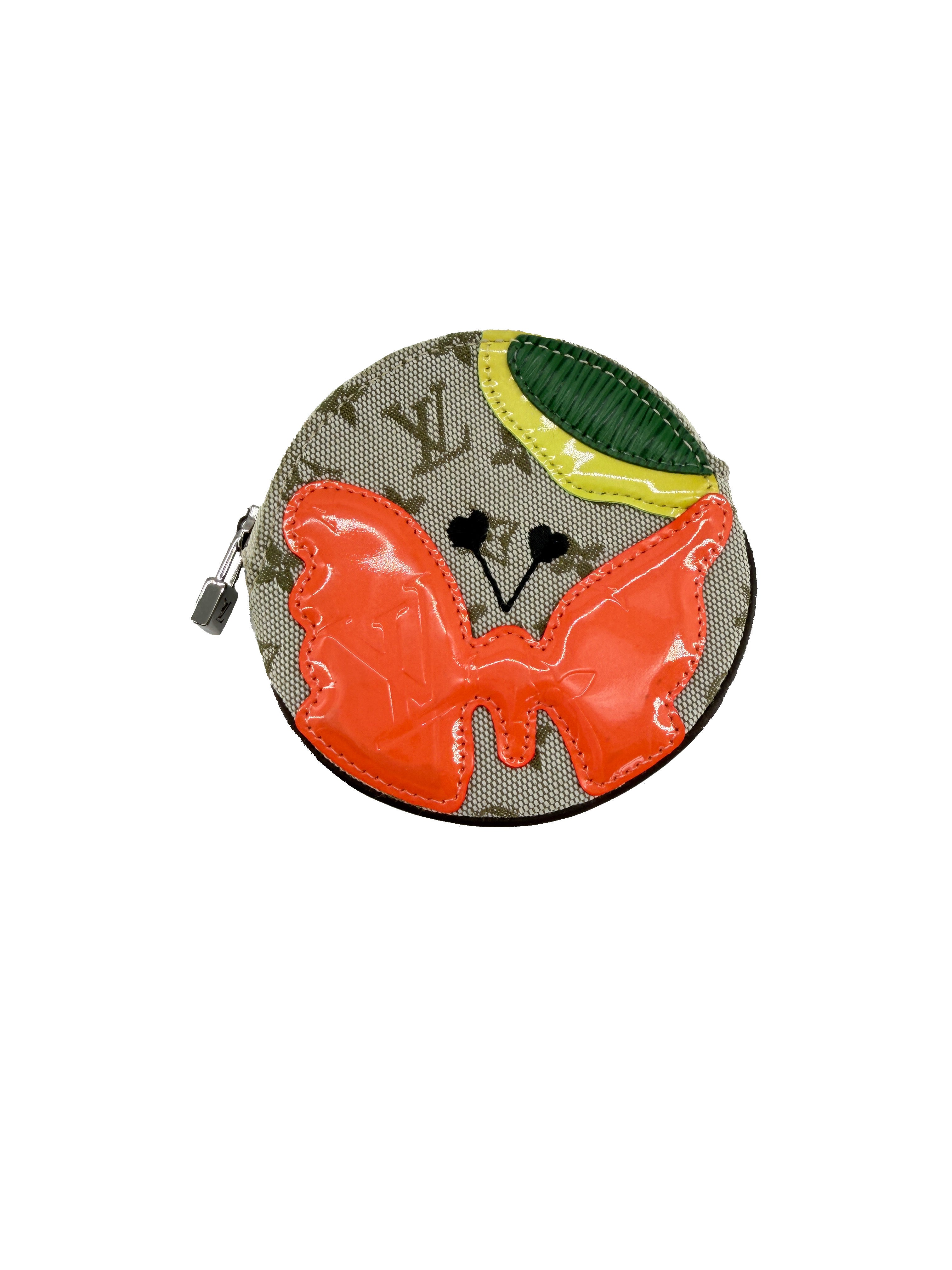 Louis Vuitton monogram mini Comte de Fée Porte Moannaie round coin case MI0042