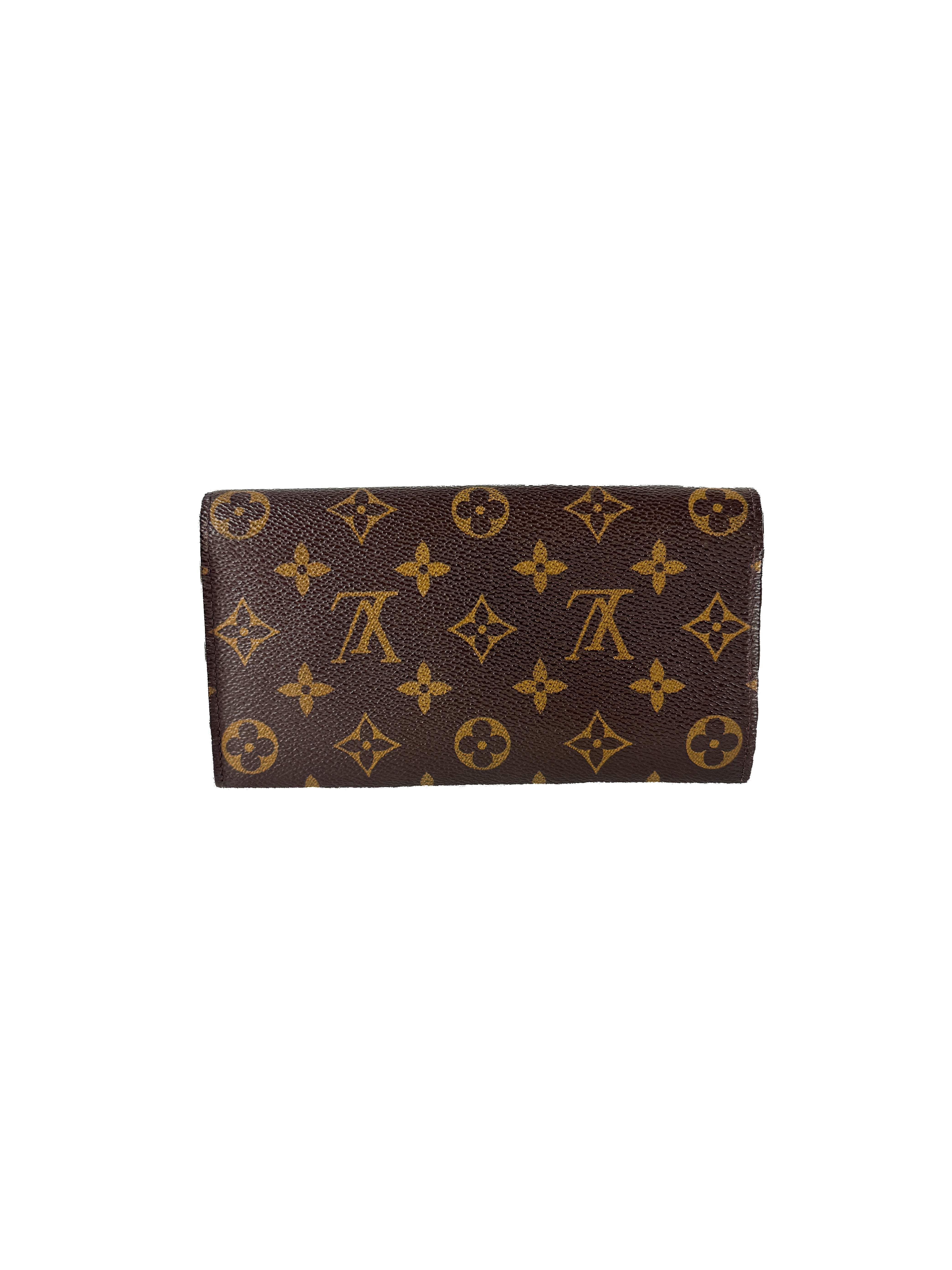 Louis Vuitton monogram Sarah wallet CA0976