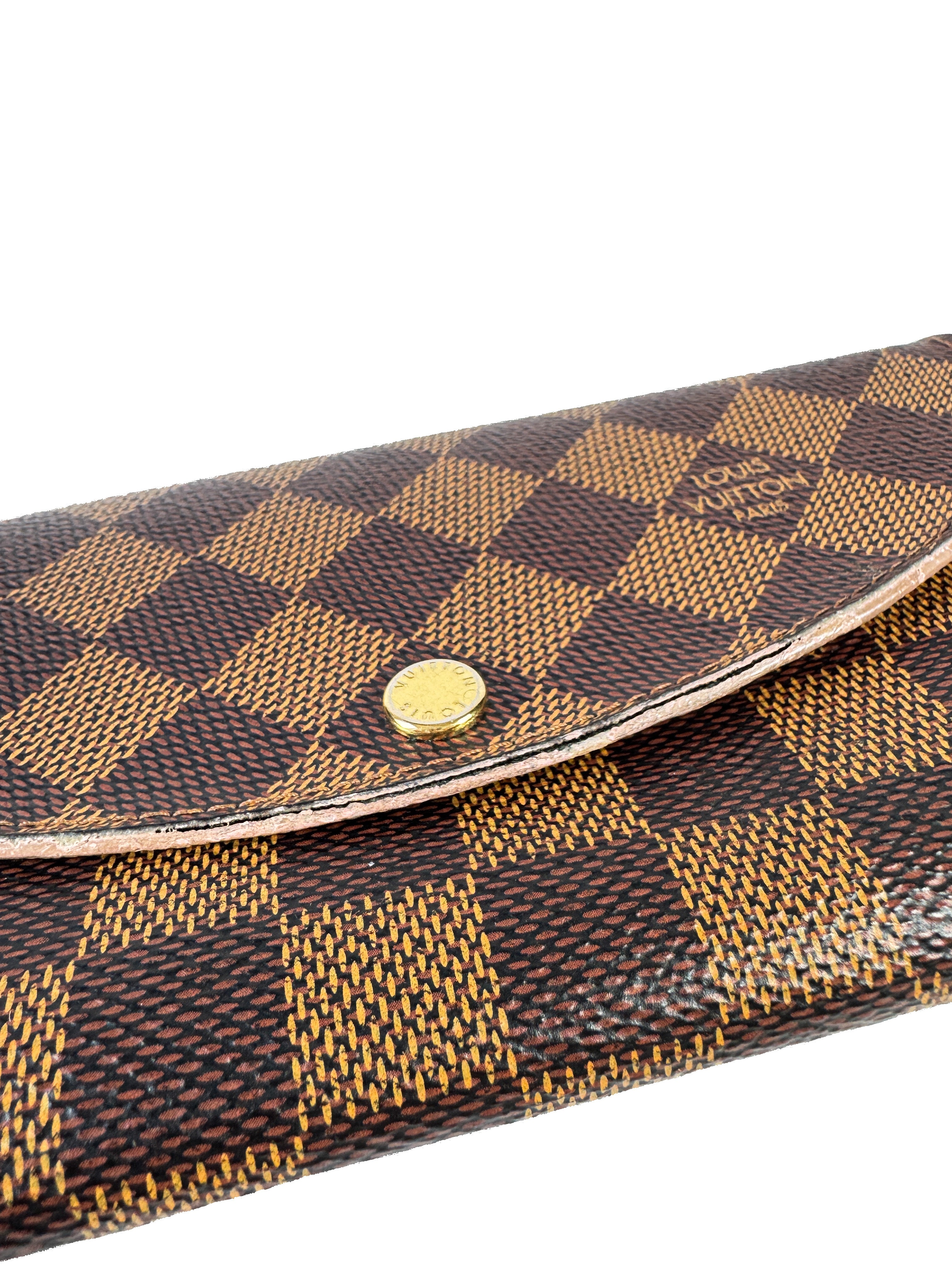 Louis Vuitton damier ebene Caissa wallet CA4175