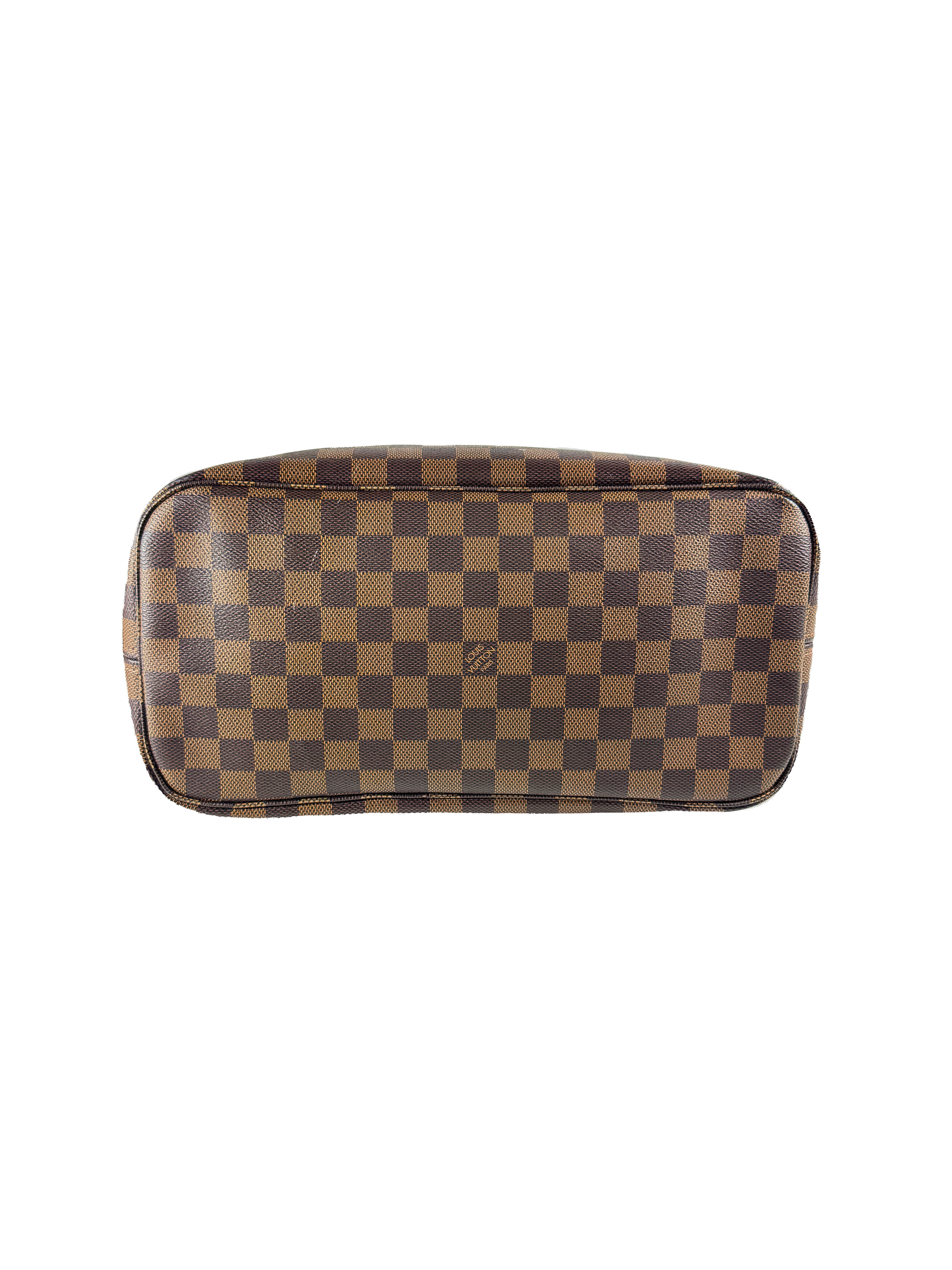 Louis Vuitton damier ebene Neverfull MM w/pouch SD4200