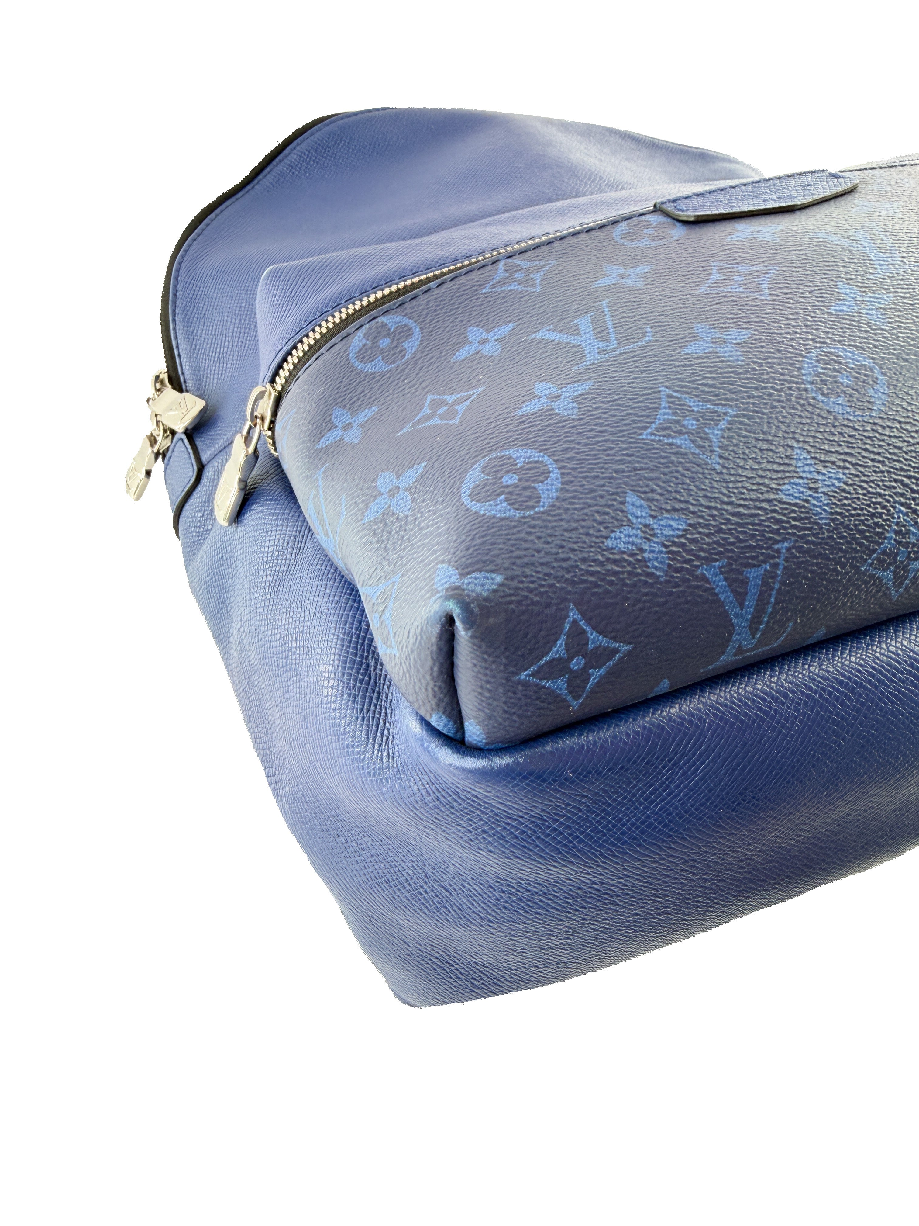 Louis Vuitton monogram Discovery PM backpack Cobalt TF0241