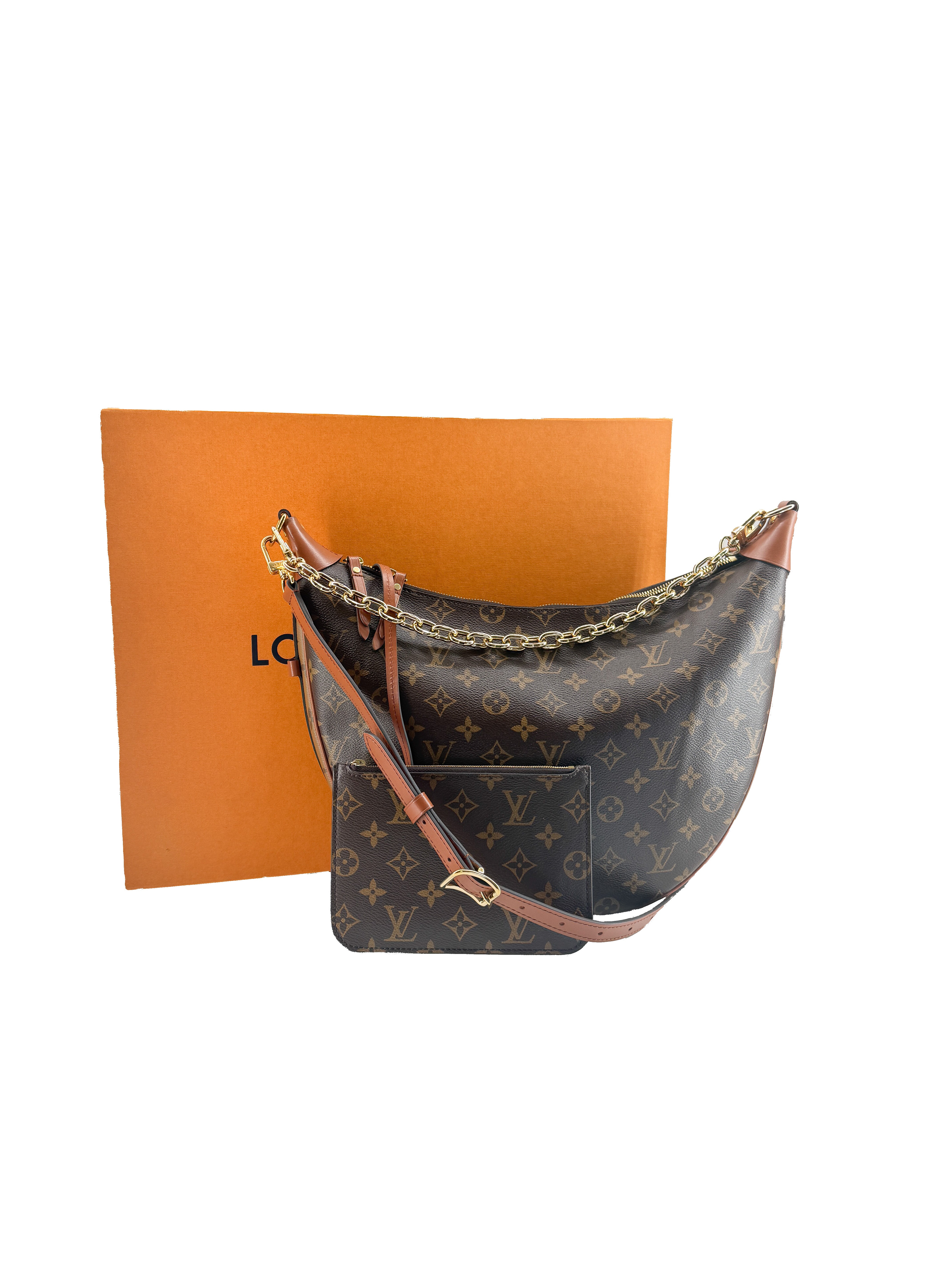 Louis Vuitton reverse monogram Loop Hobo NFC