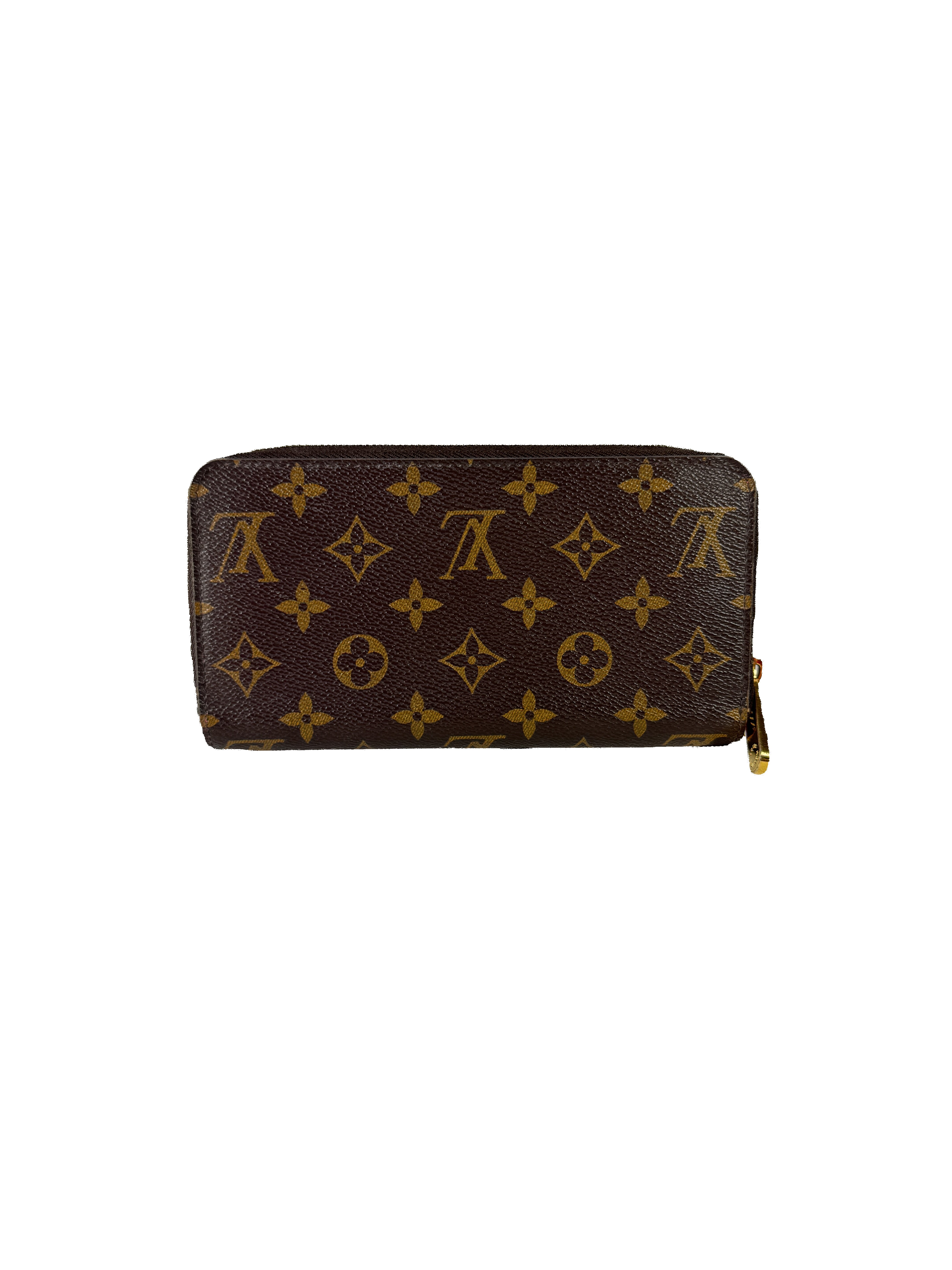 Louis Vuitton Monogram 2020 Christmas Animation Zippy Wallet Pivoine CA3200