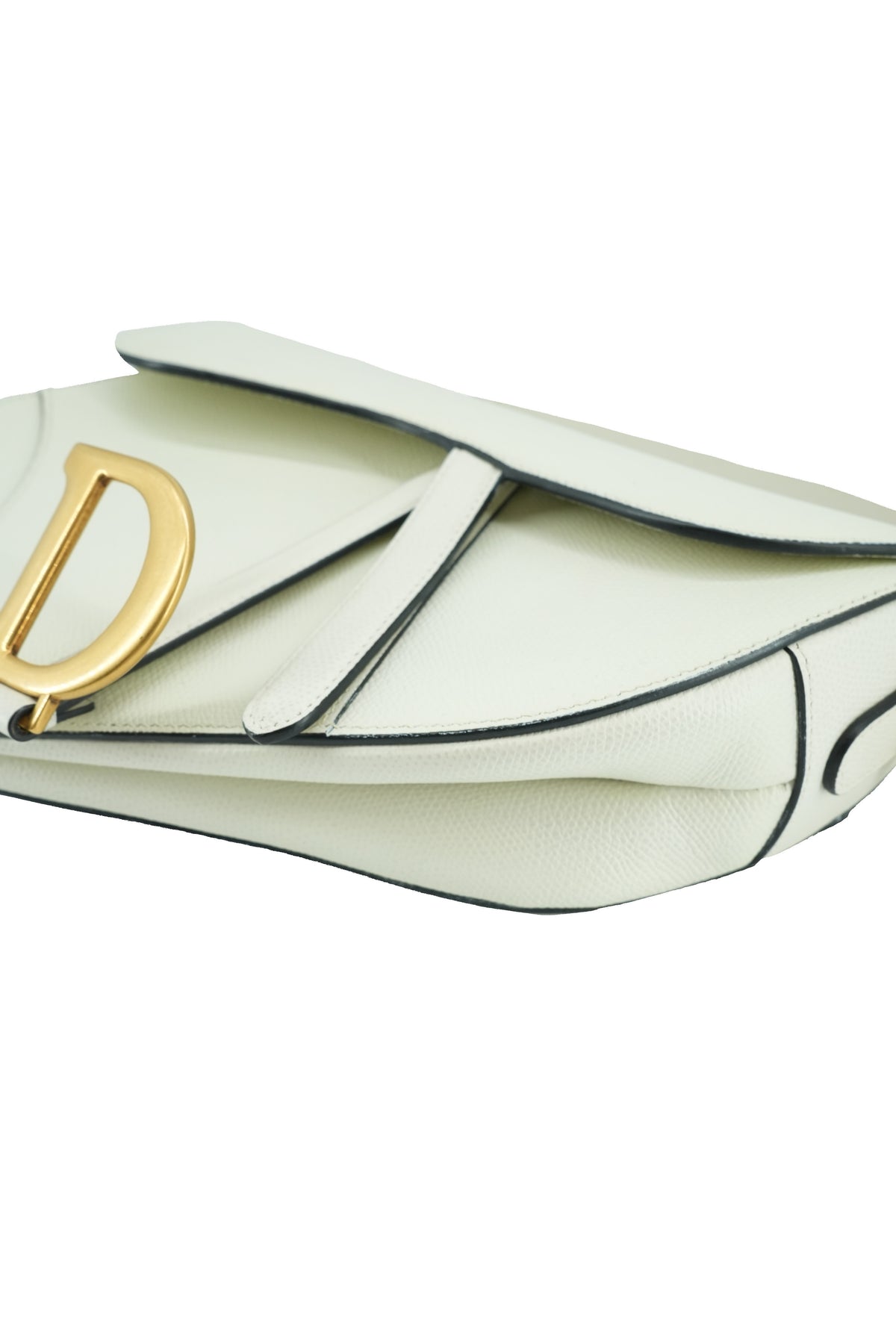 Christian Dior leather Saddle bag 0129