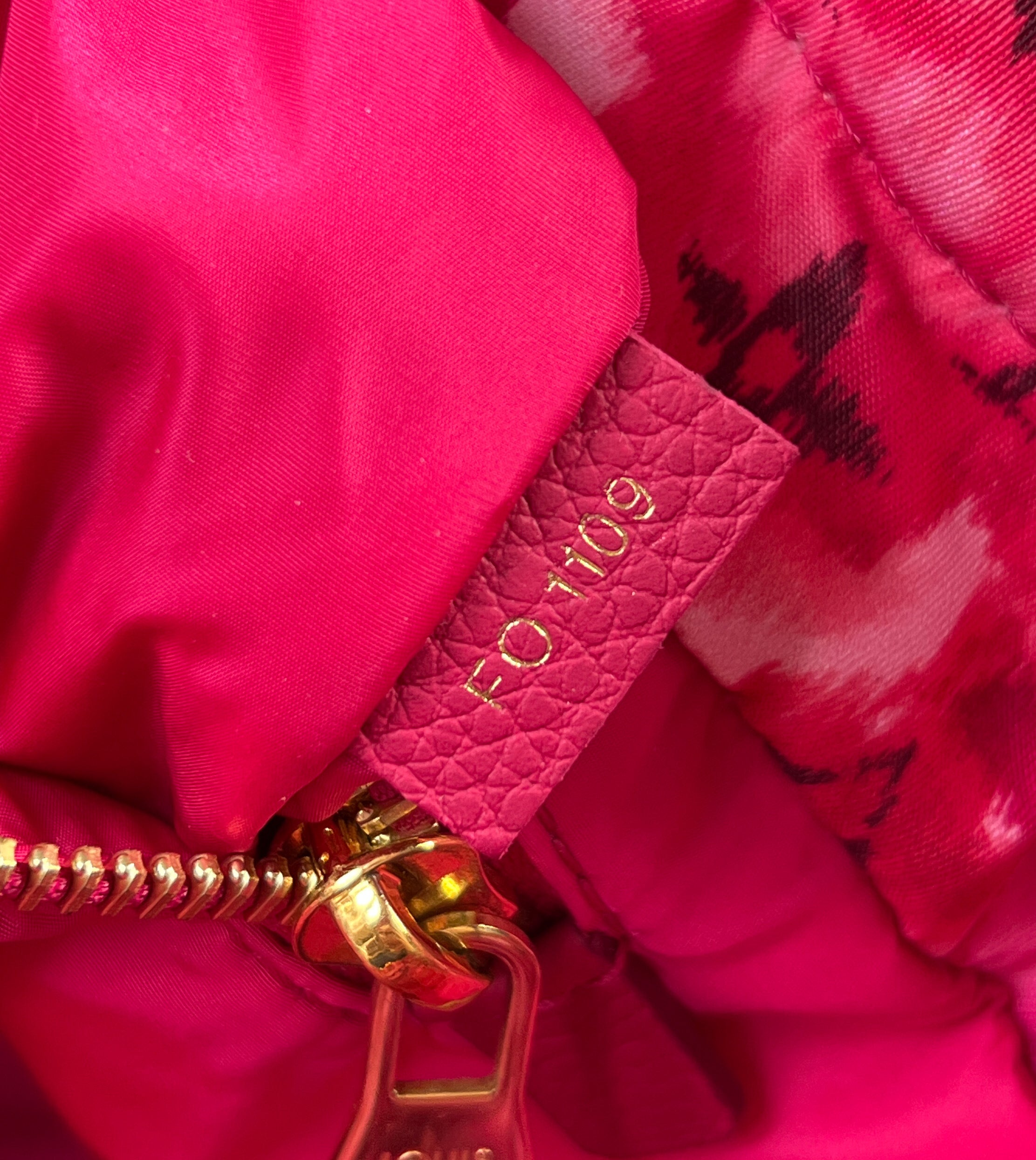 Louis Vuitton Noefull Ikat Indian Rose FO1109