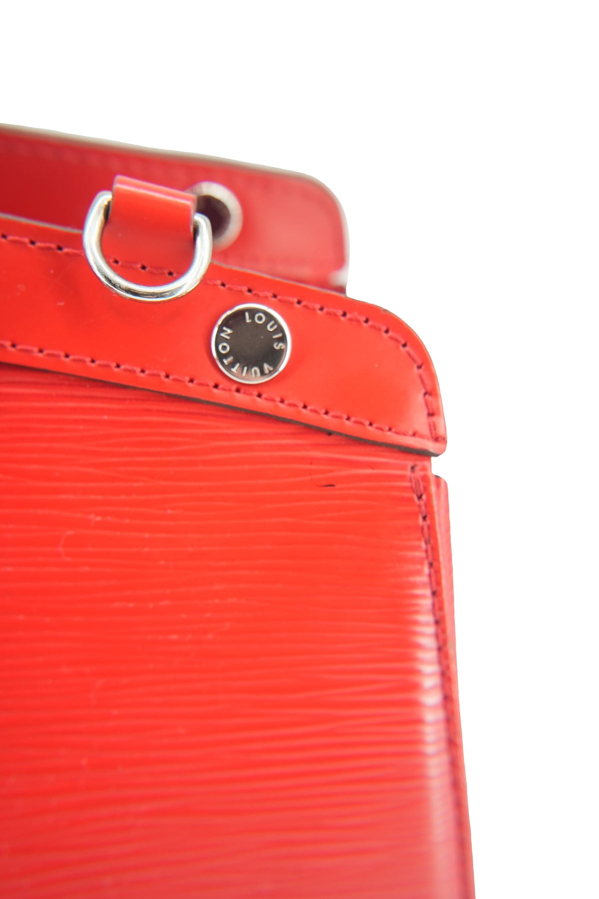 Louis Vuitton red epi leather Brea MM AA3174