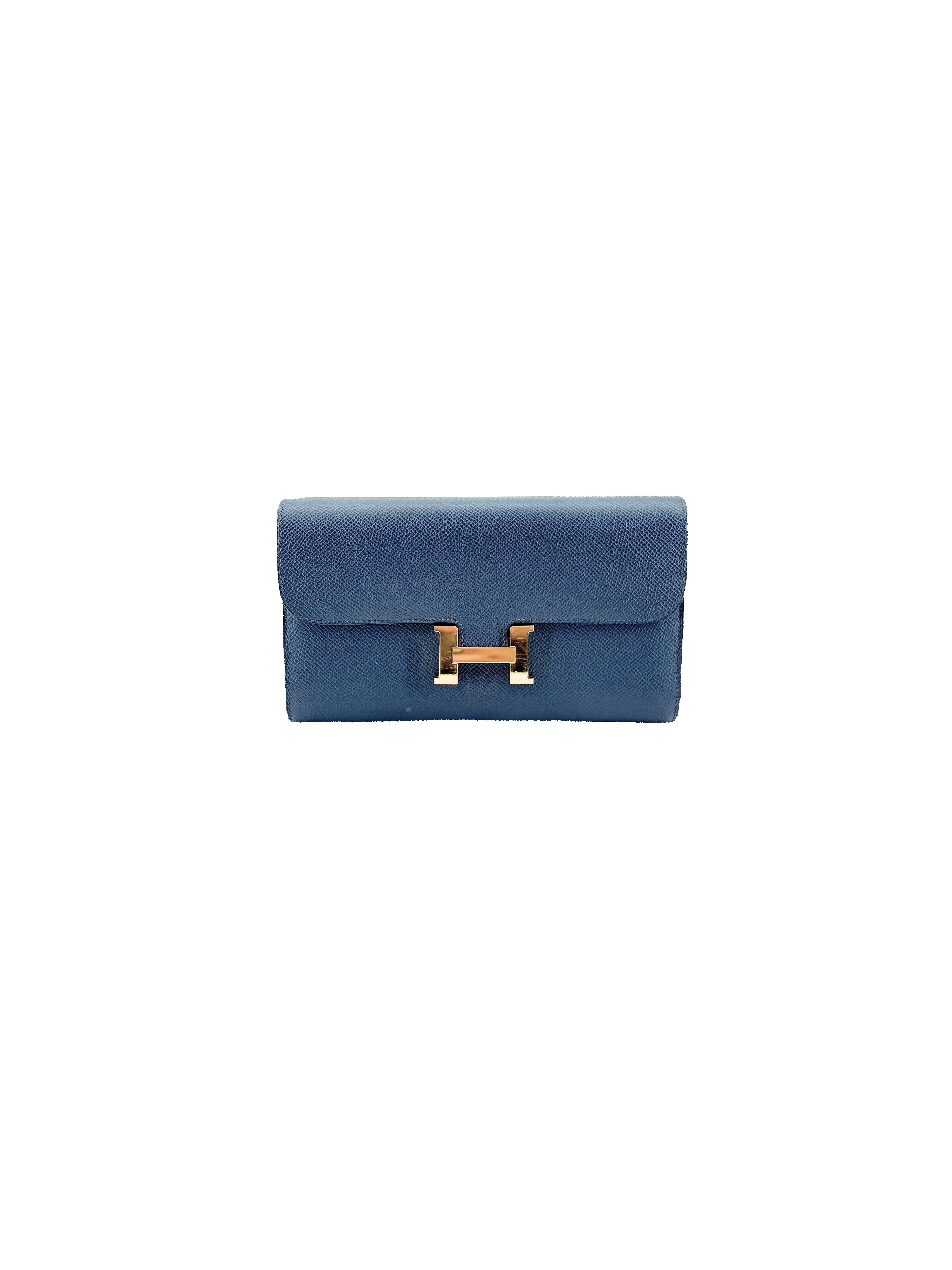 Hermès Bleu Nuit Constance to Go epsom W
