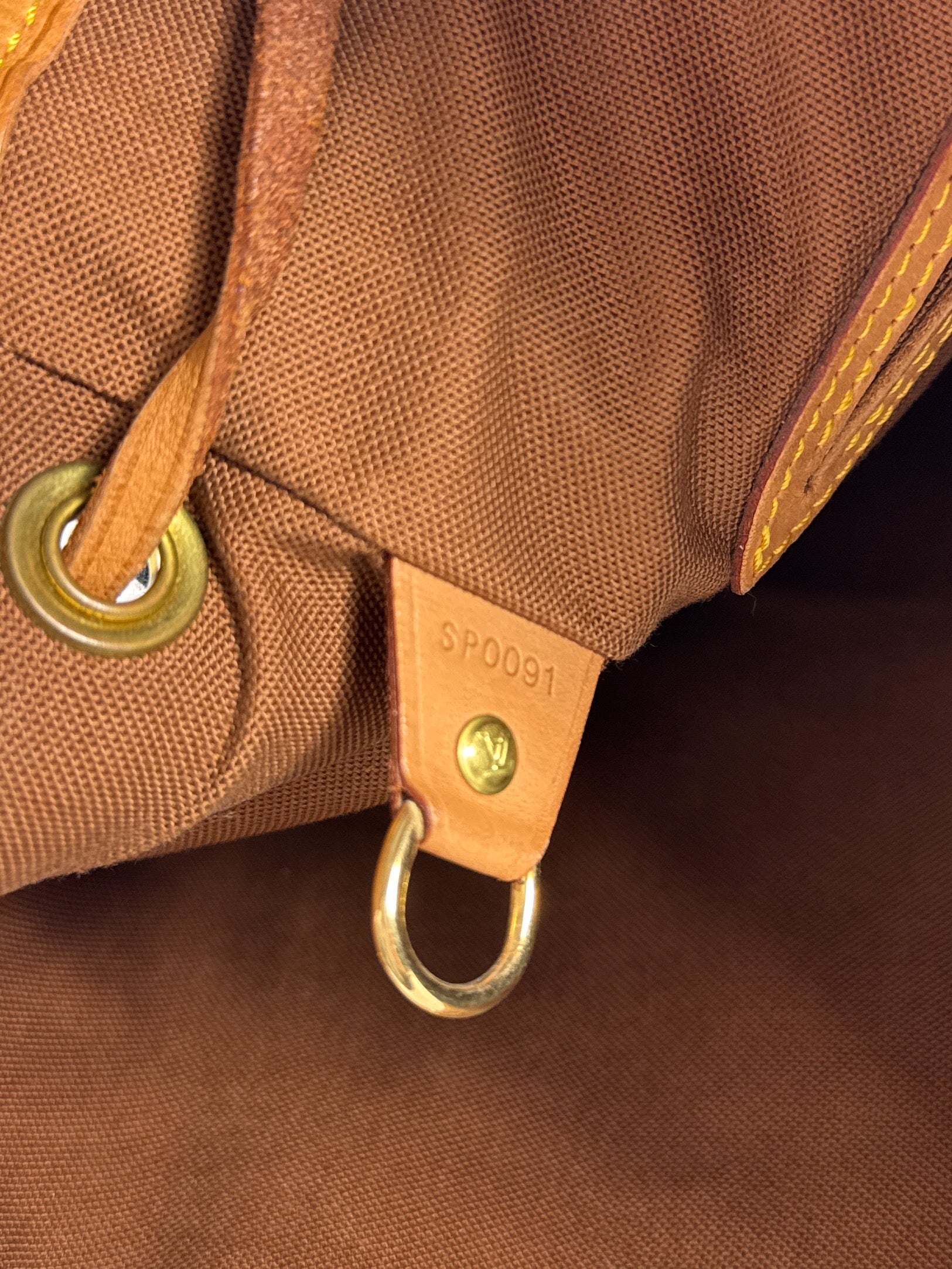 Louis Vuitton monogram vintage Montsouris MM backpack SP0091