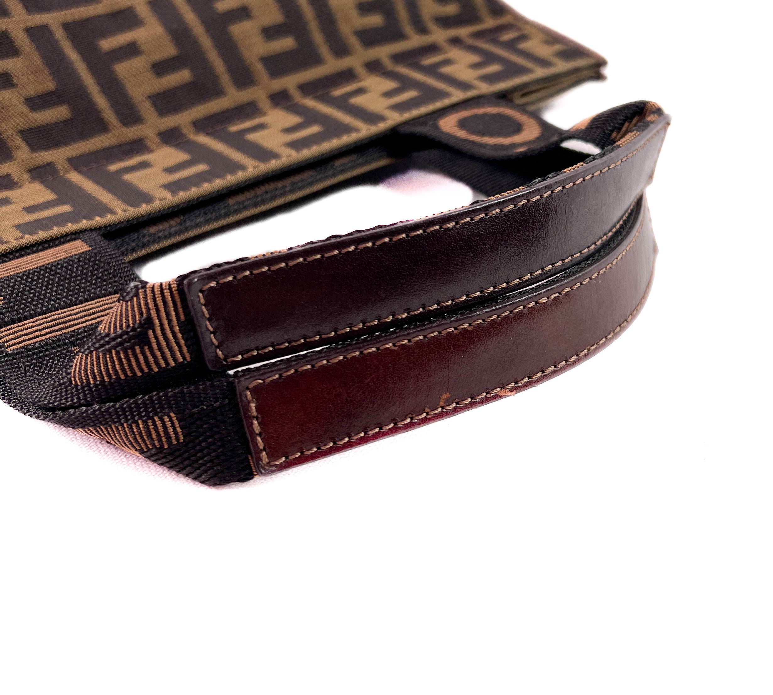 Fendi zucca jacquard foldable tote