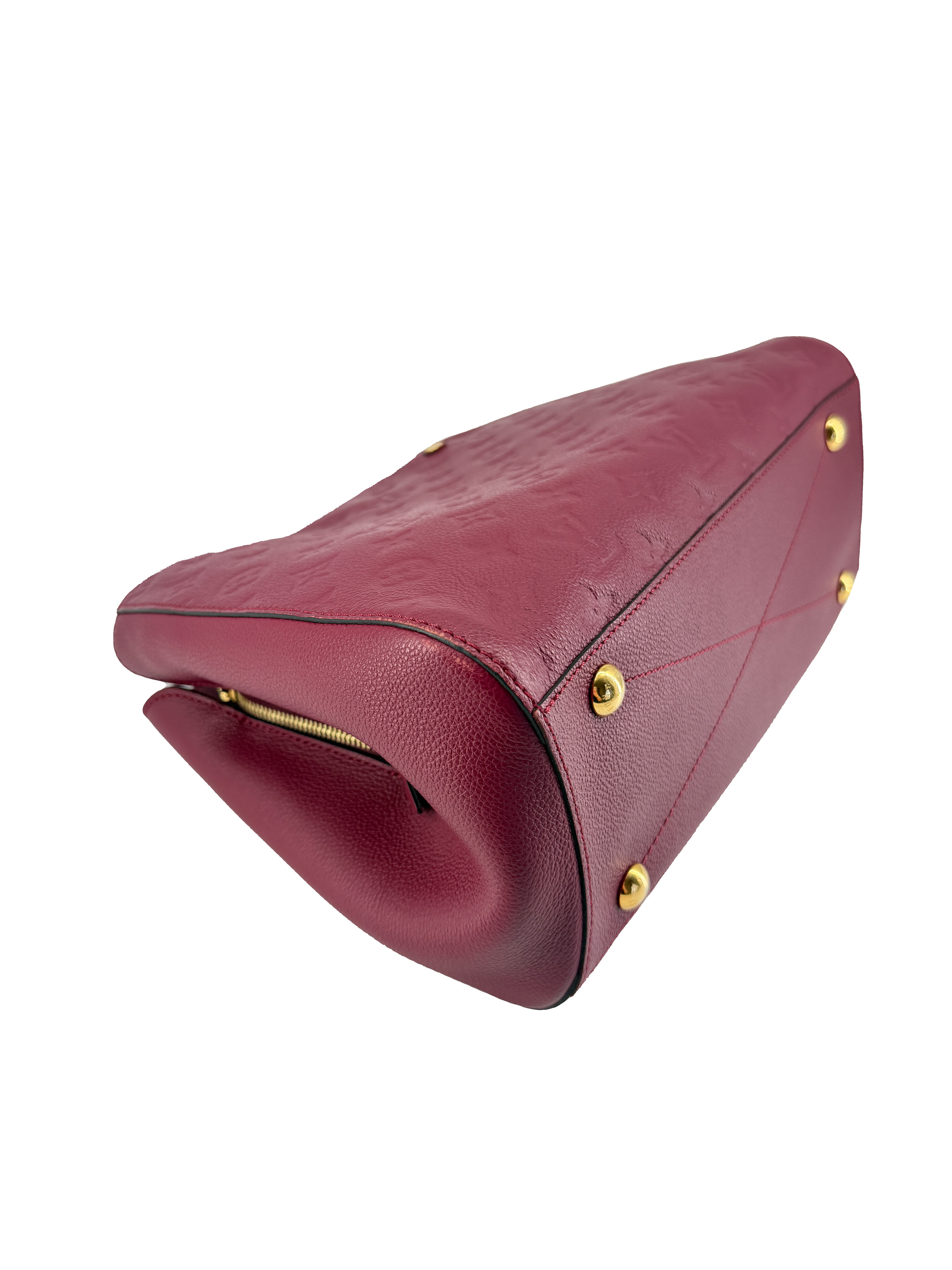 Louis Vuitton berry monogram empreinte Montaigne SP2138