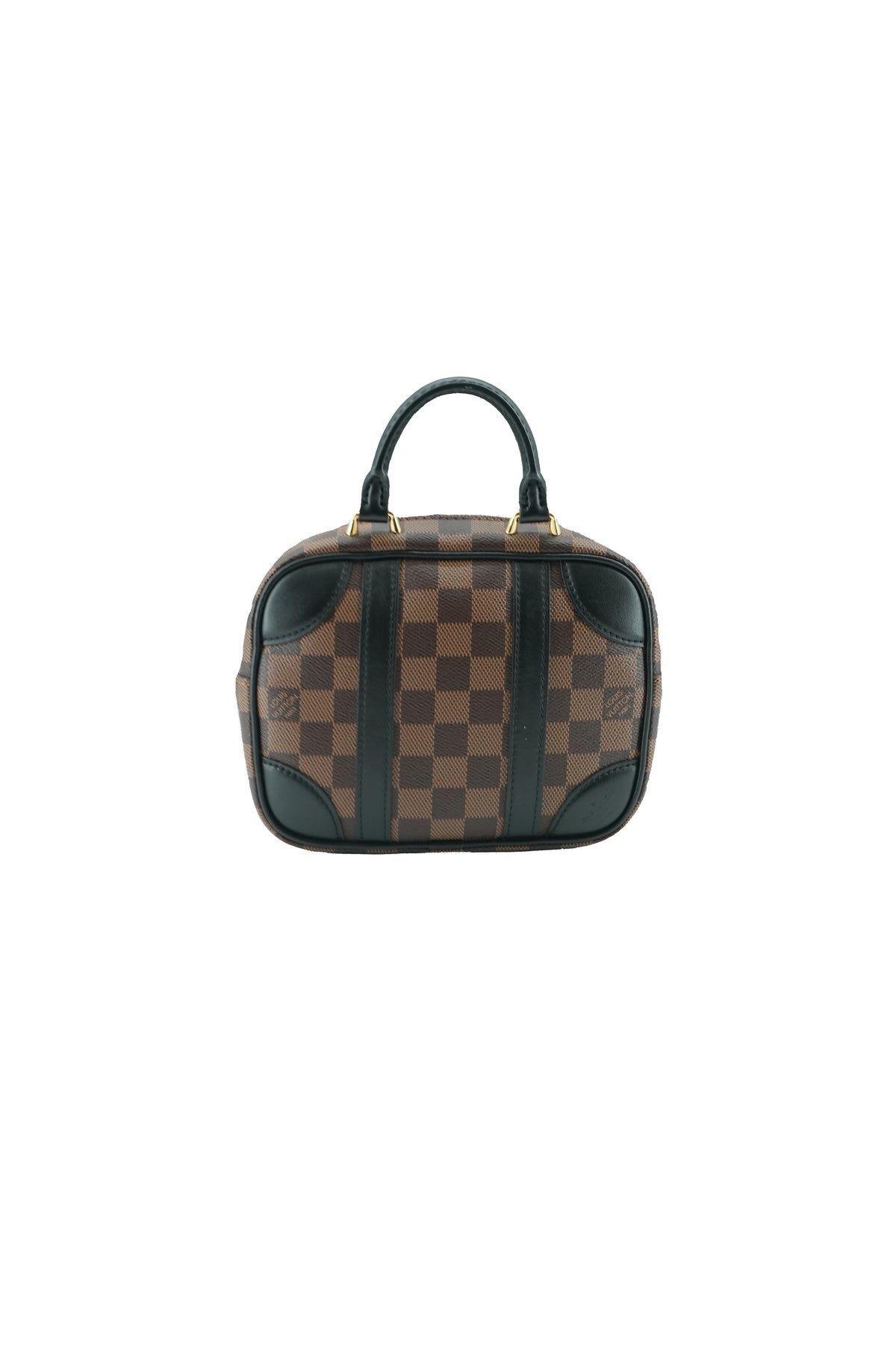 Louis Vuitton damier ebene black Valisette Souple BB NFC
