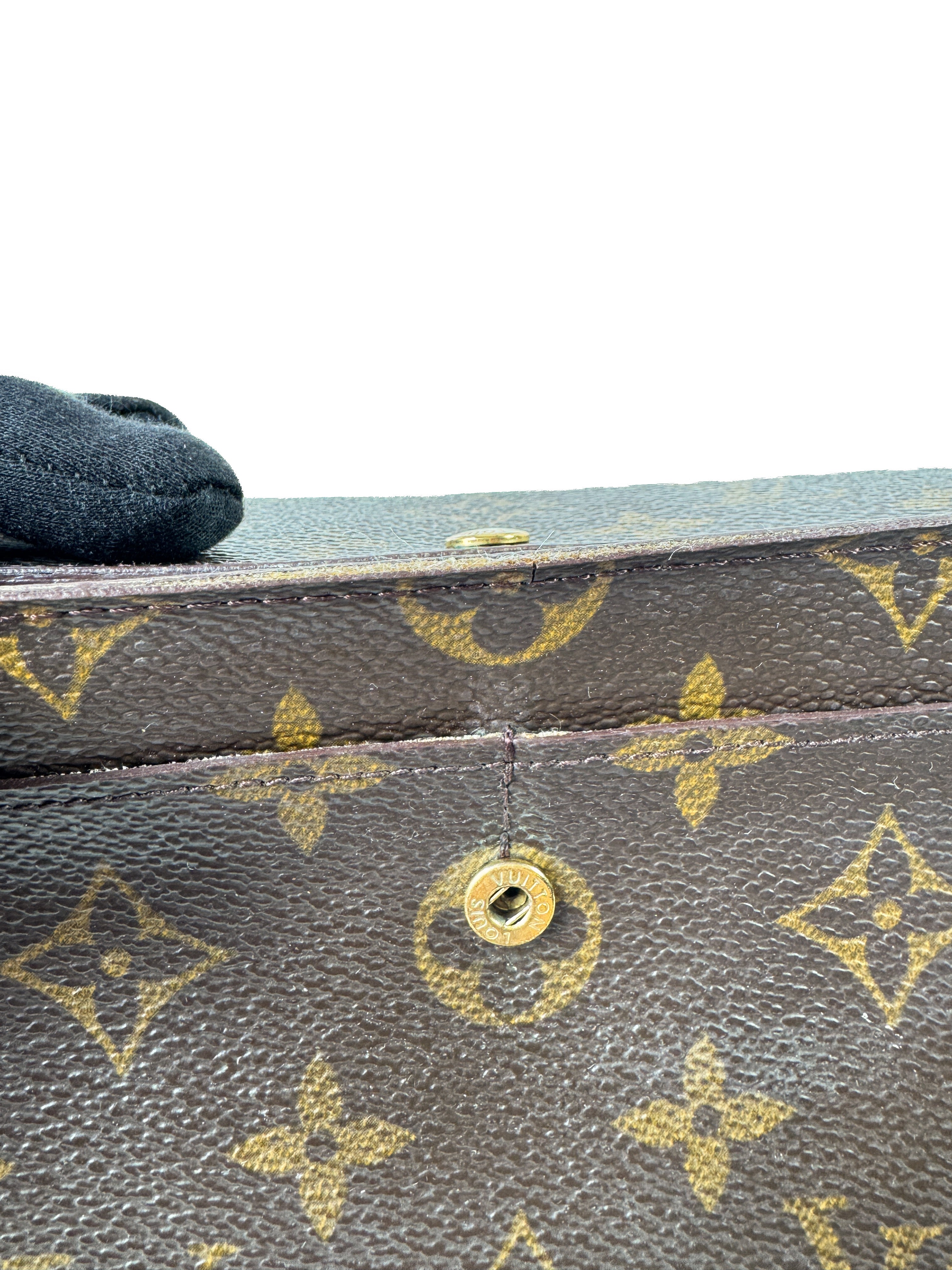 Louis Vuitton monogram Porte Monnaie credit card wallet TH0070