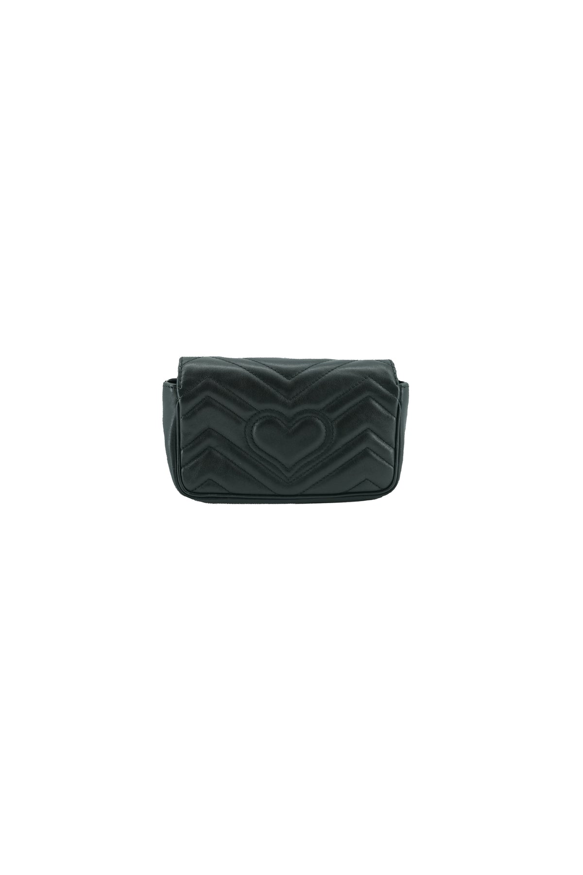 Gucci black Marmont flap super mini 476433 0959