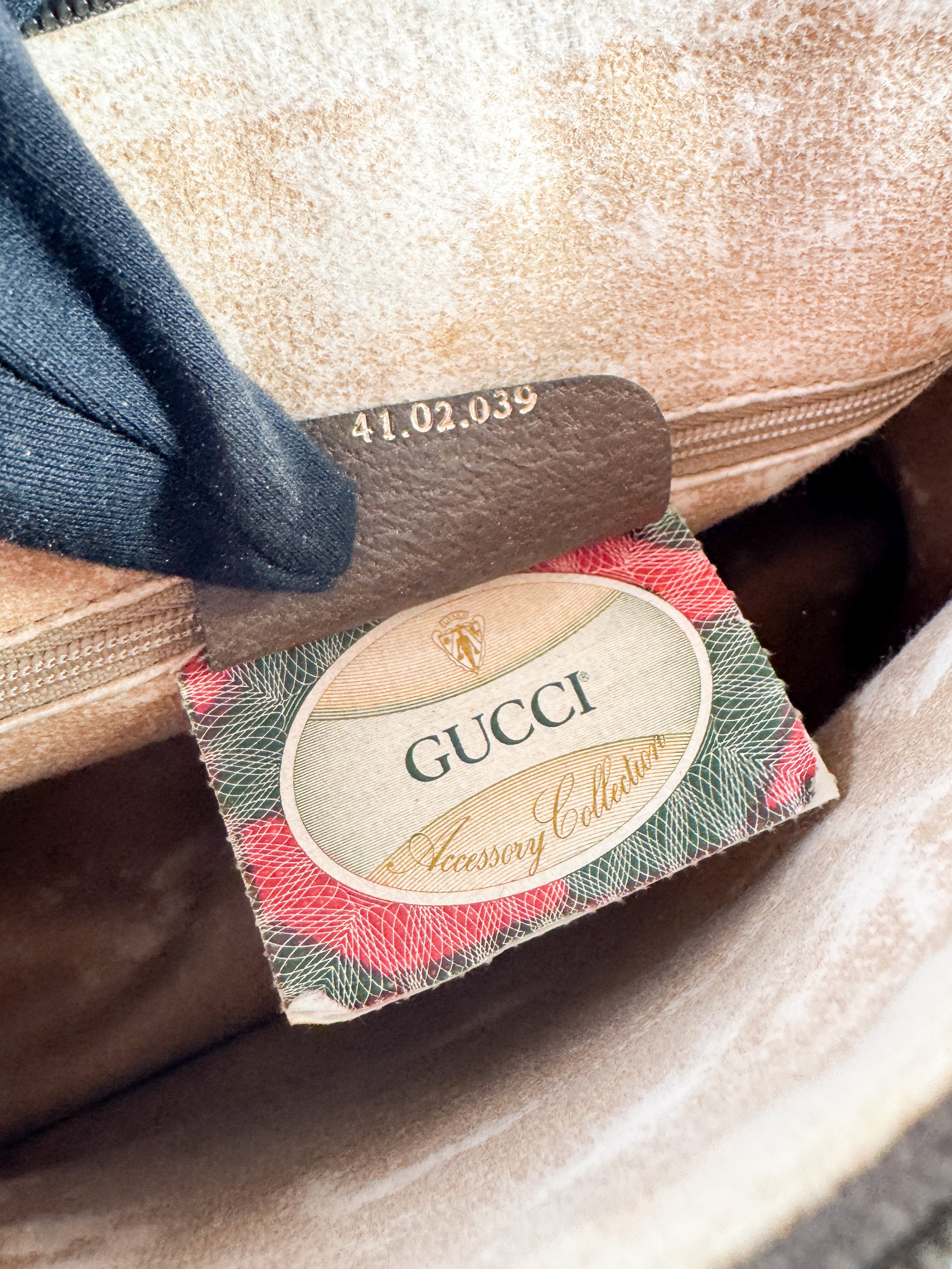 Gucci brown vintage Sherry line tote 4102039