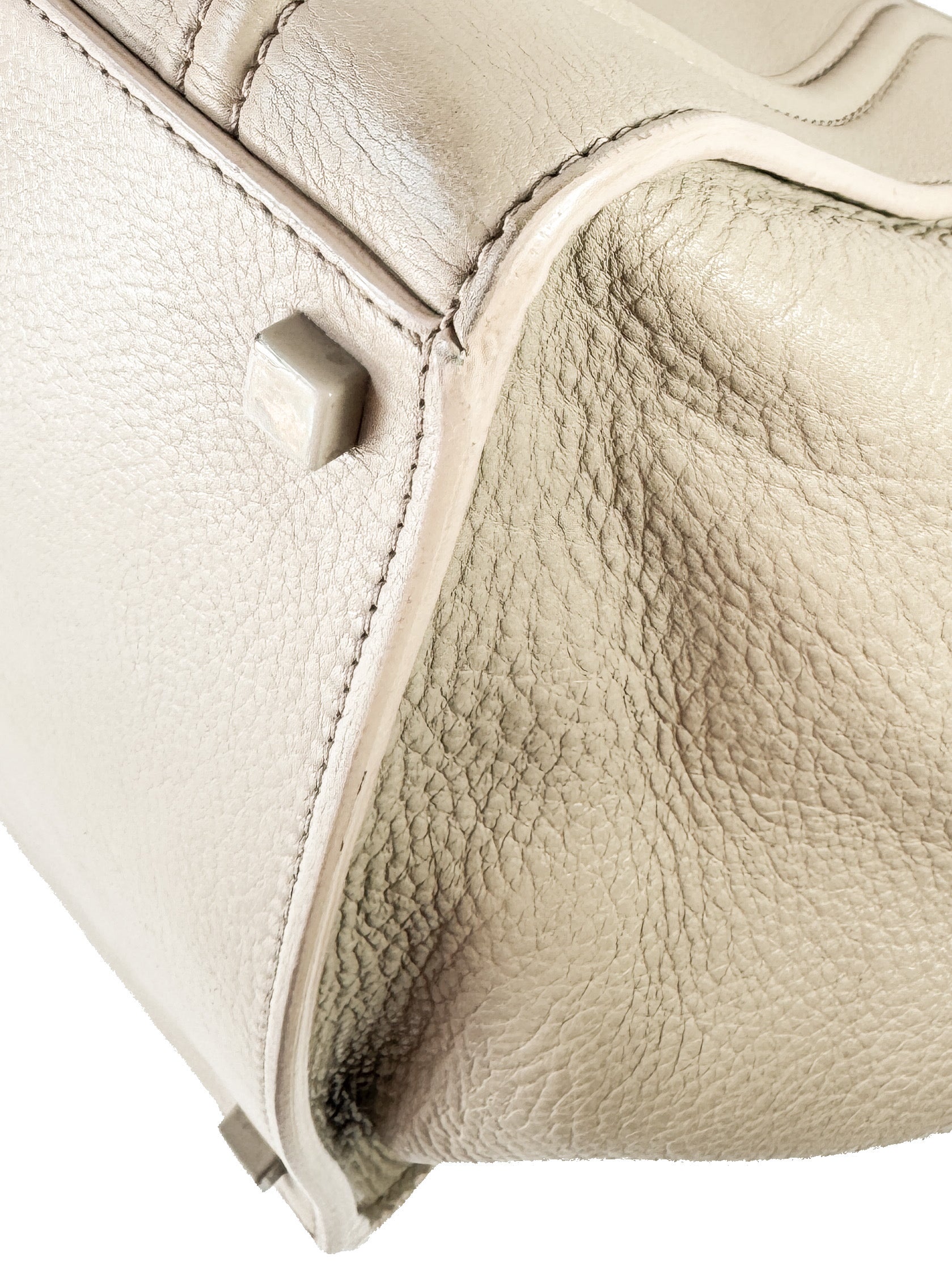 Celine beige leather Phantom bag S-GU-0122