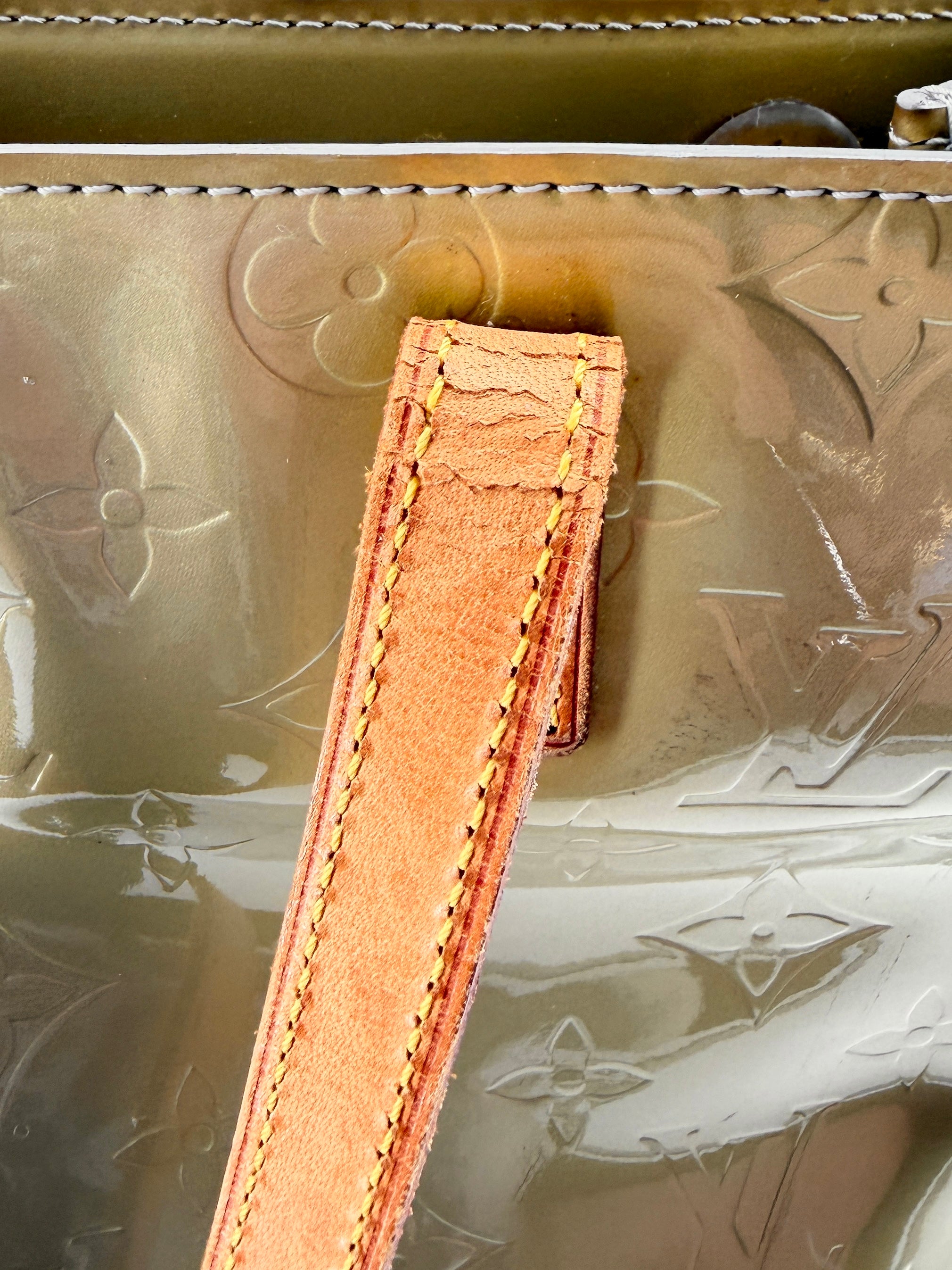 Louis Vuitton monogram vernis Reade MM tote TH0041