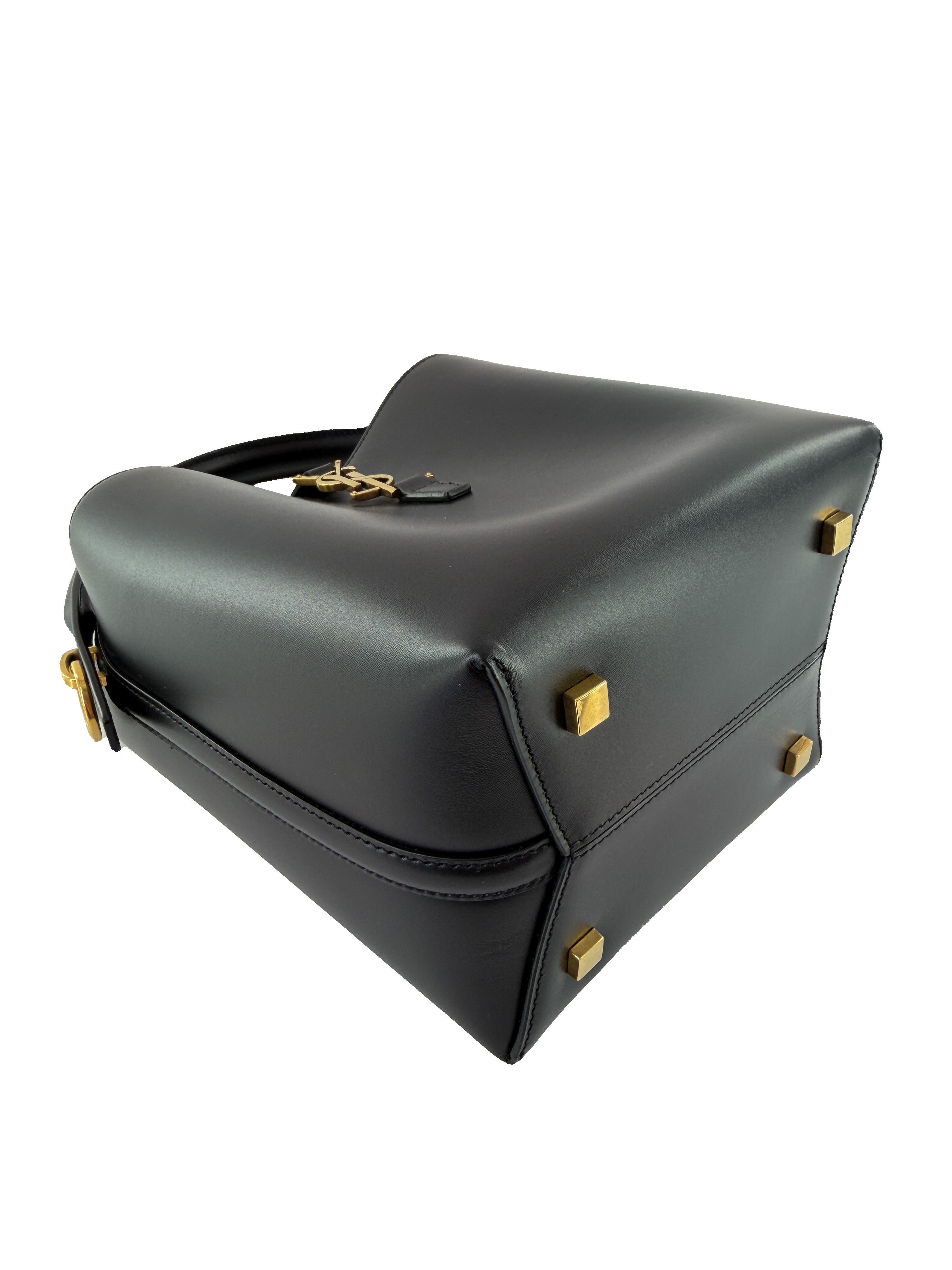 Saint Laurent black leather Le 37 bucket bag BRS749036-0325