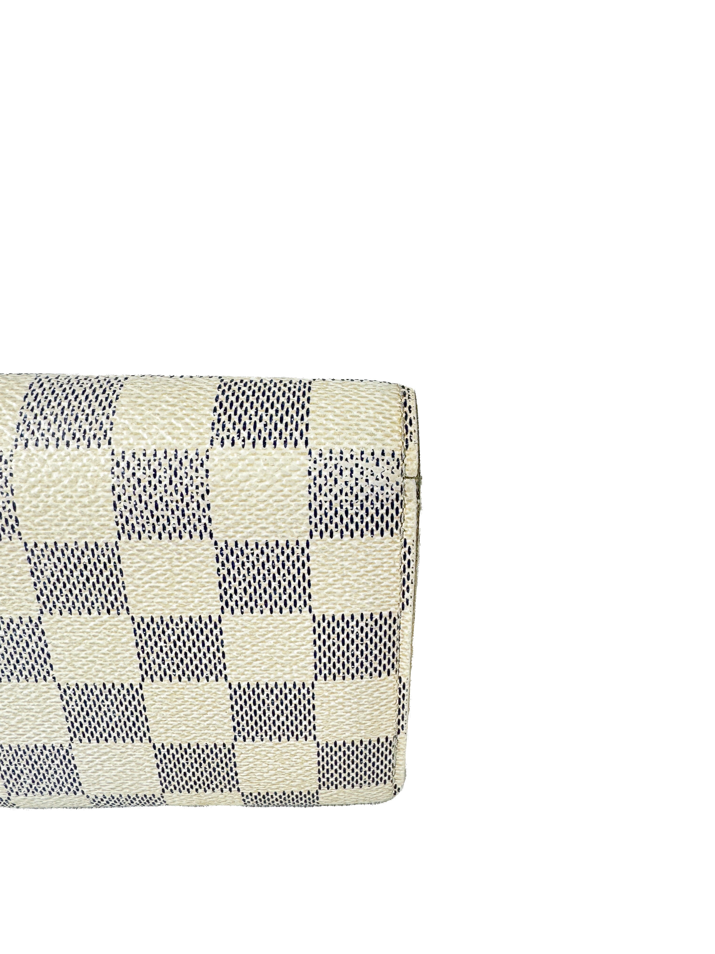Louis Vuitton damier azur Portefeuille Sarah wallet CA2069