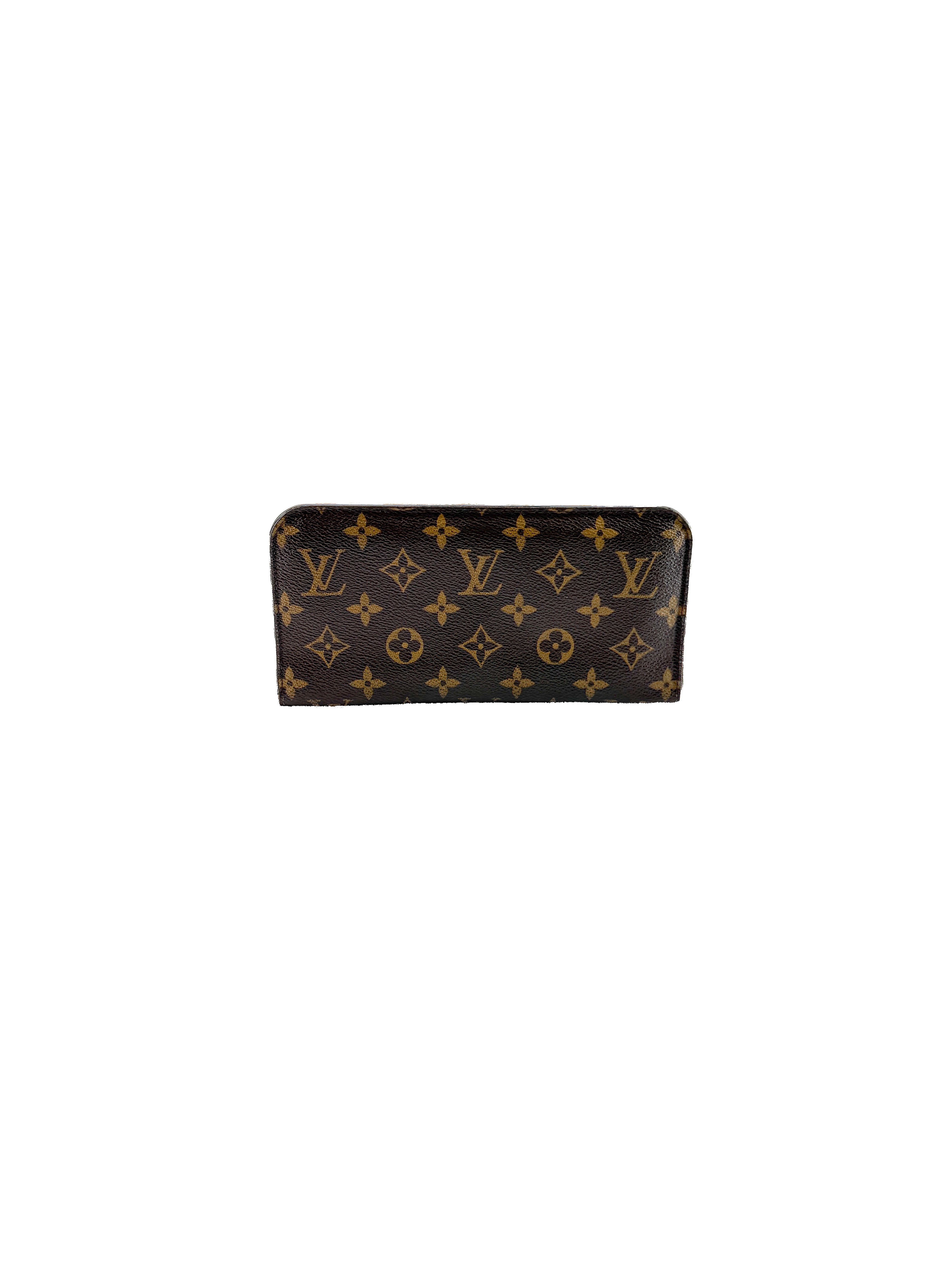 Louis Vuitton monogram yellow Insolite wallet CA2180