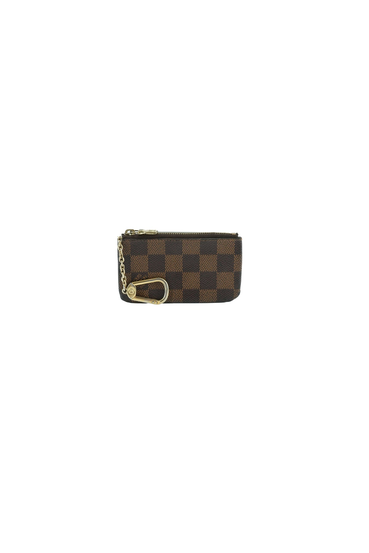 Louis Vuitton damier ebene key cles pouch TA1160