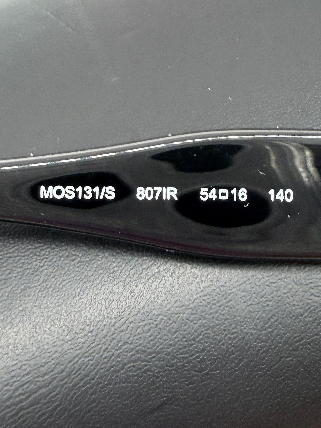 Moschino black buckle sunglasses MOS131/S *case*