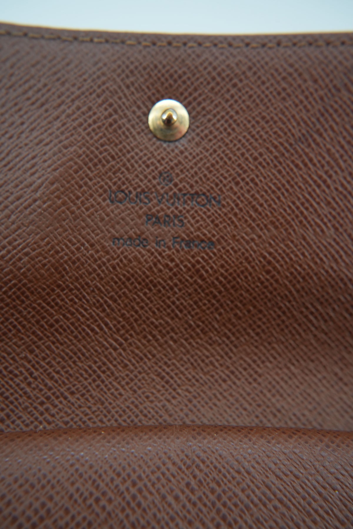 Louis Vuitton monogram vintage International wallet TH1018