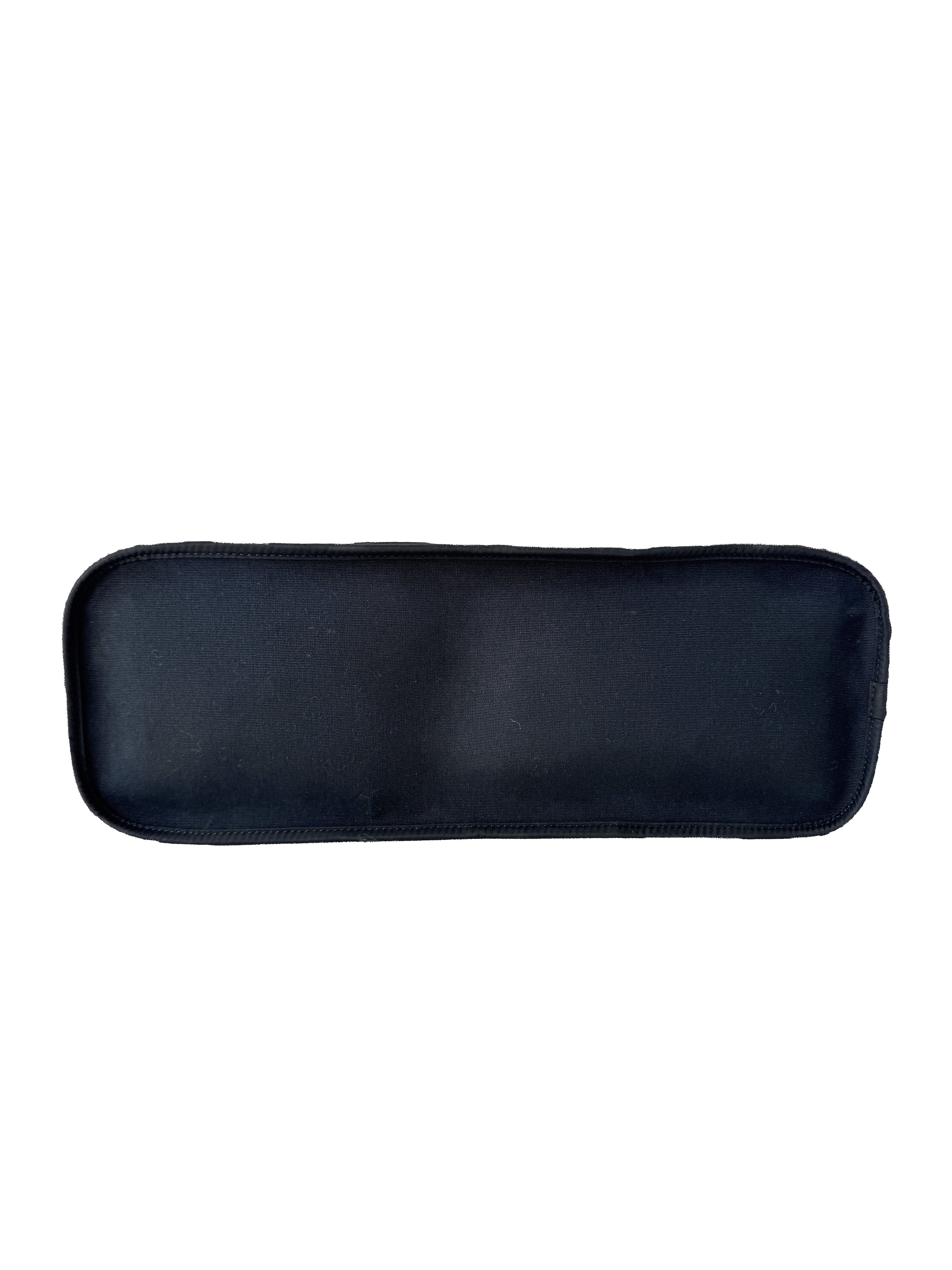 Hermès black Elan Cabag canvas tote 39 (2008)