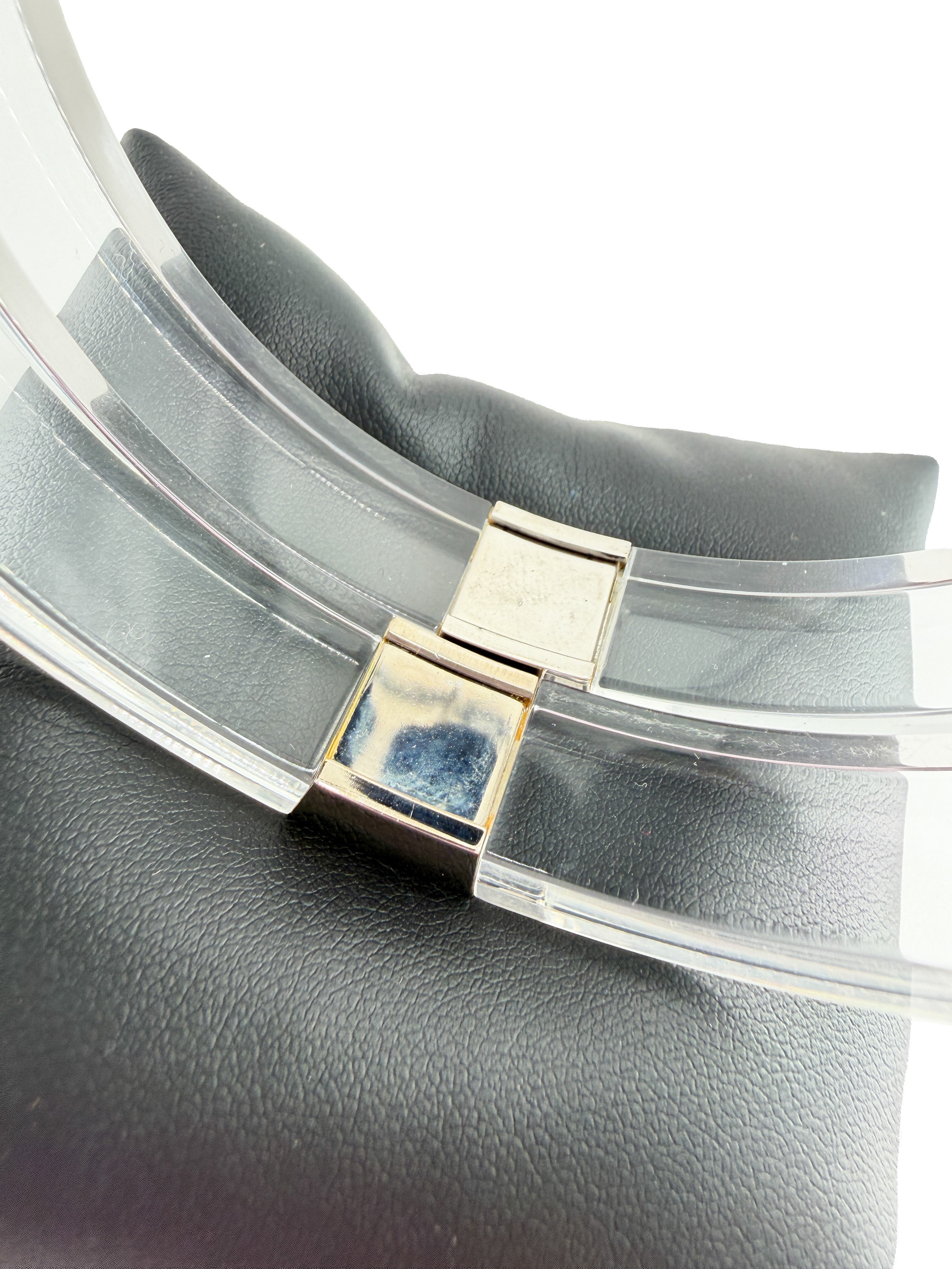 Louis Vuitton clear bangle bracelet