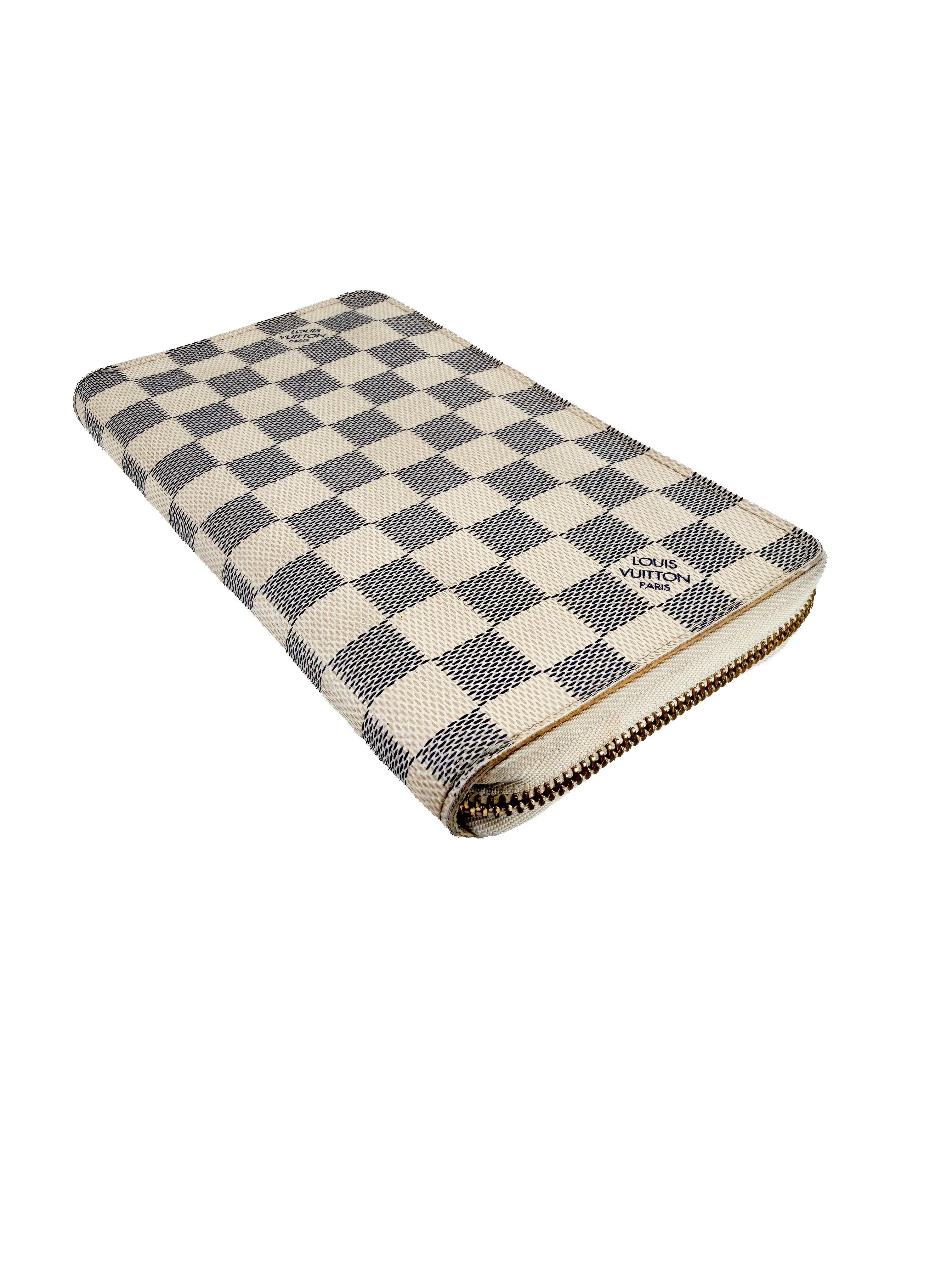 Louis Vuitton damier azur zippy organizer wallet VI2037