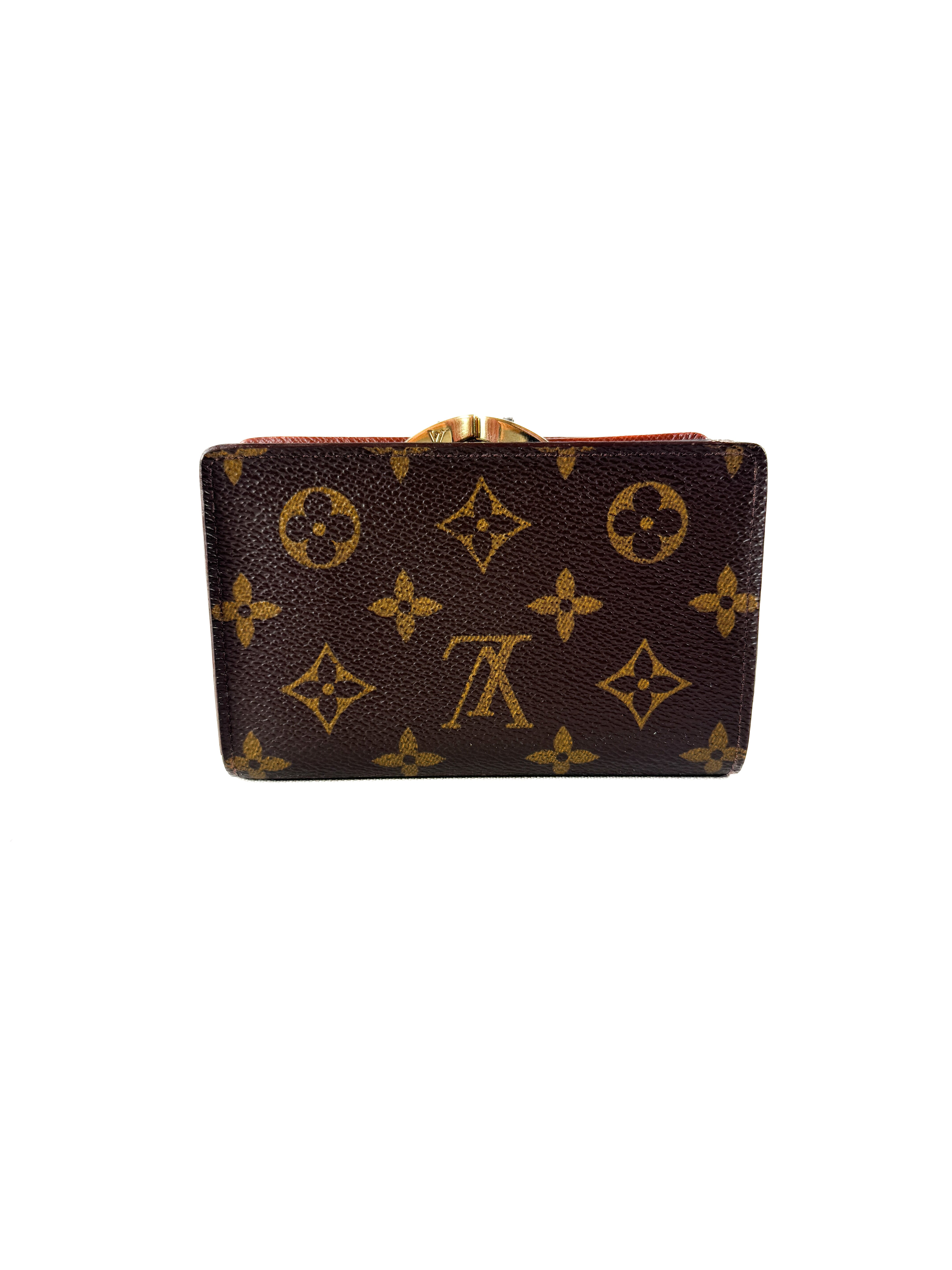 Louis Vuitton monogram porte monnaie wallet SD1020