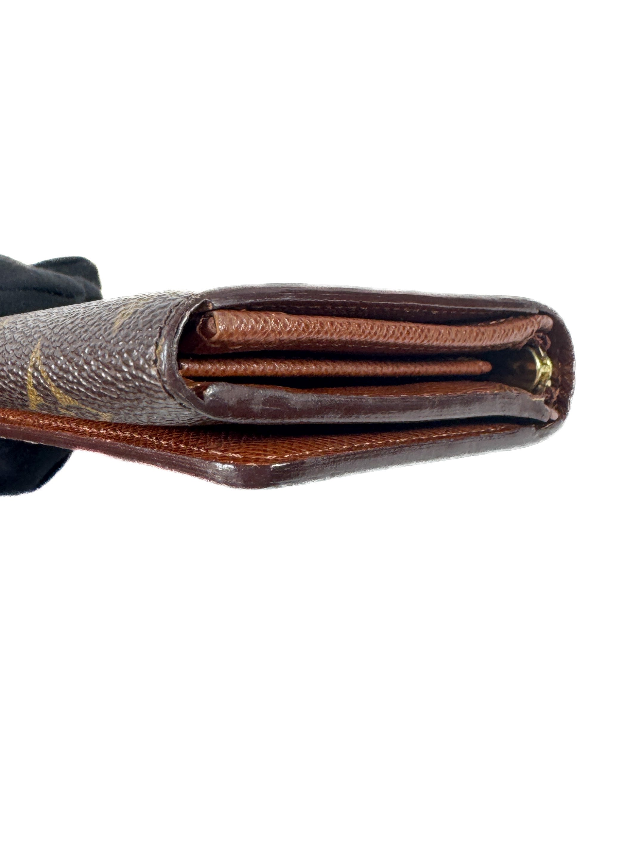 Louis Vuitton monogram porte Monnaie tresor wallet CT0082