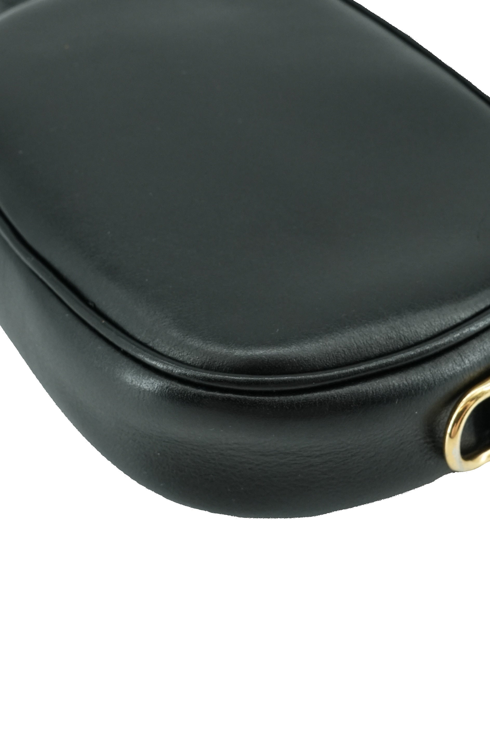 Celine black quilted leather small C crossbody S-CE-4158