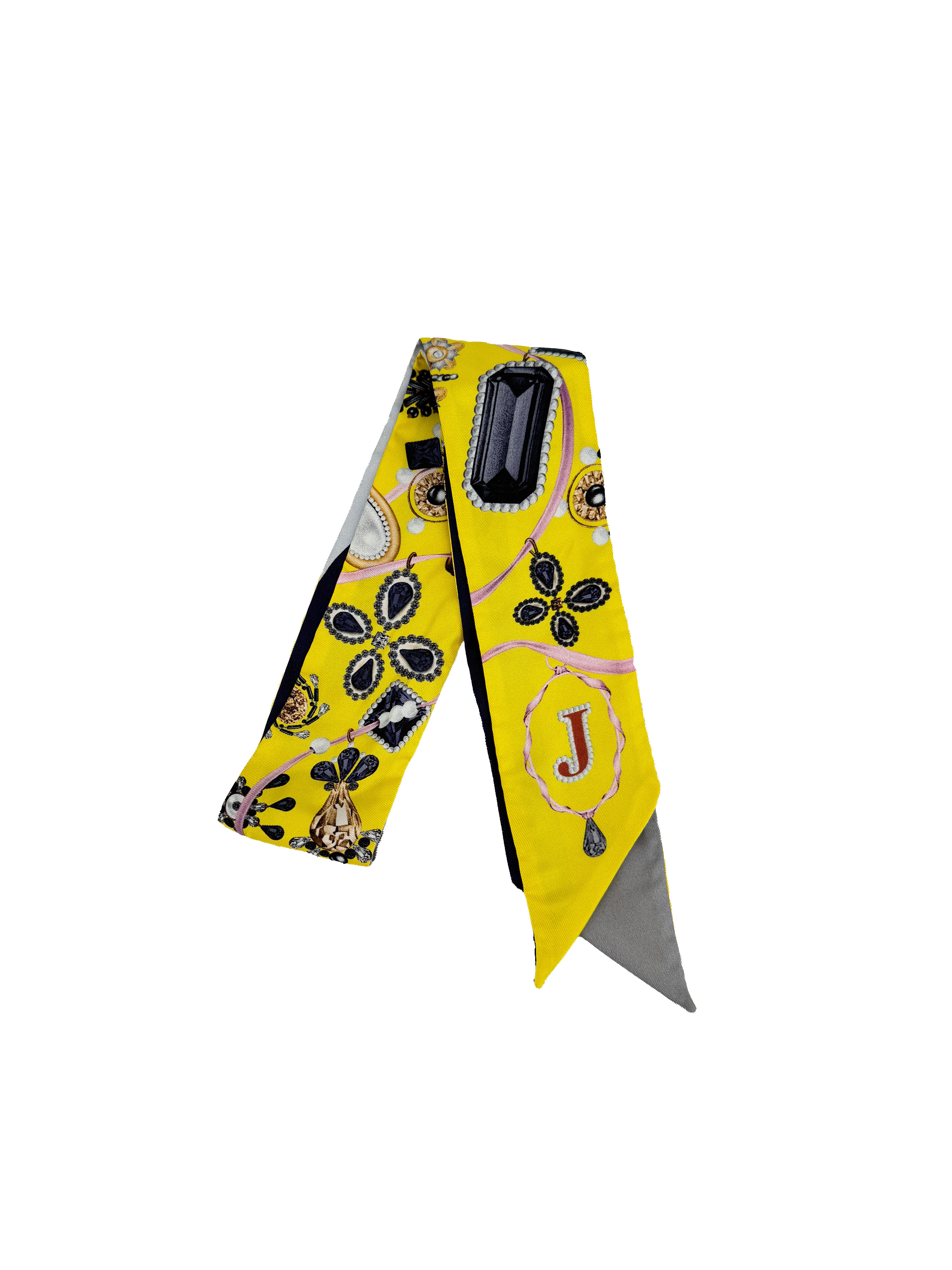 Christian Dior yellow jewel bandeau